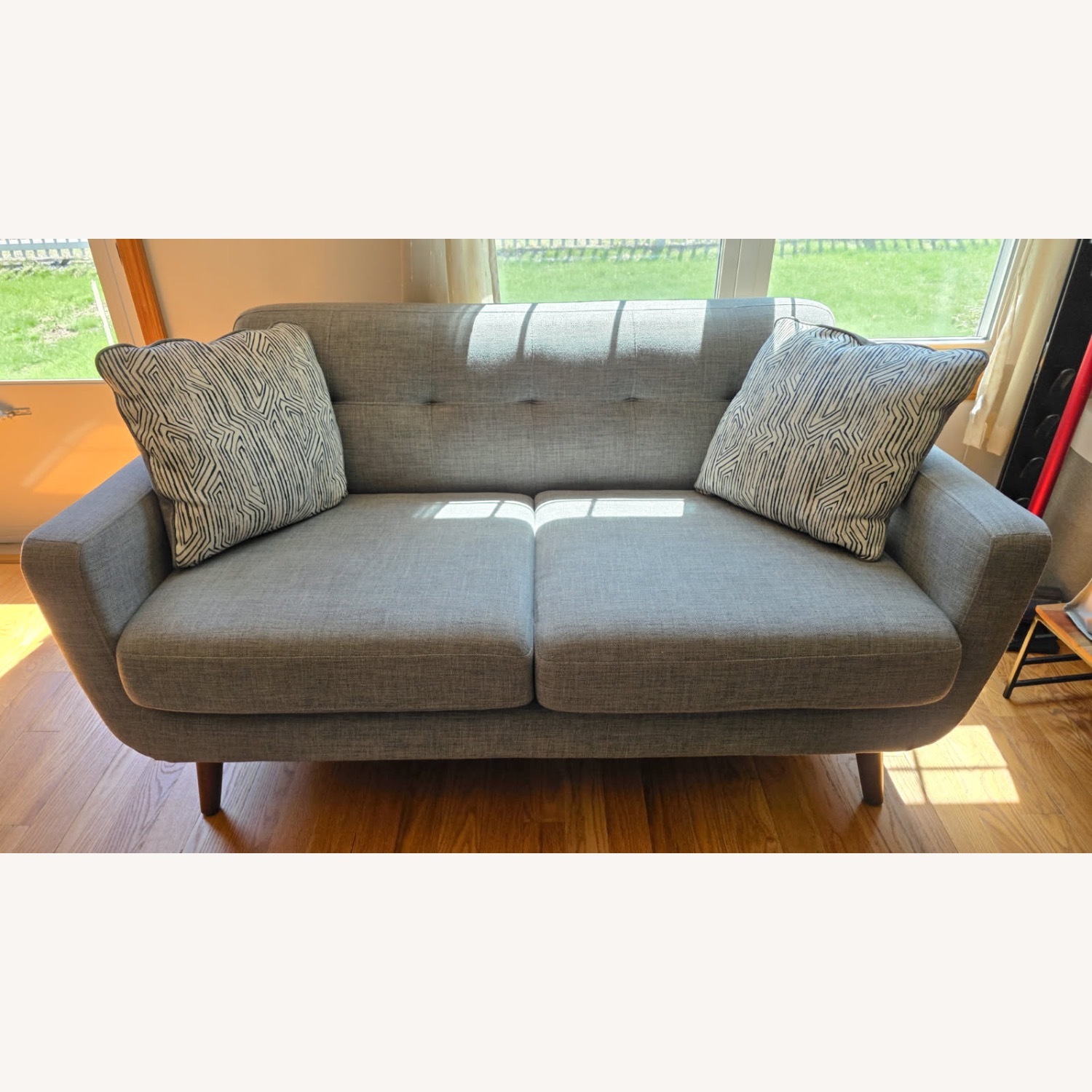 Bettie Gray 65'' Loveseat - image-2