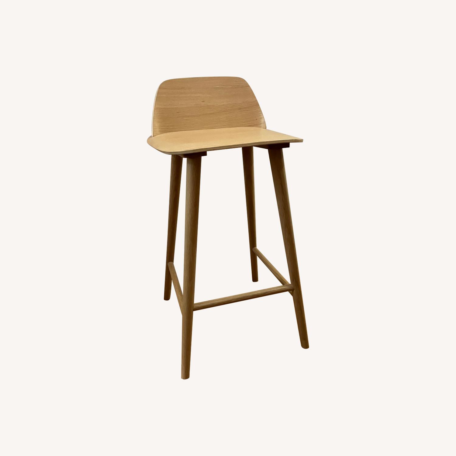 Alma Wooden Counter Stool - image-0
