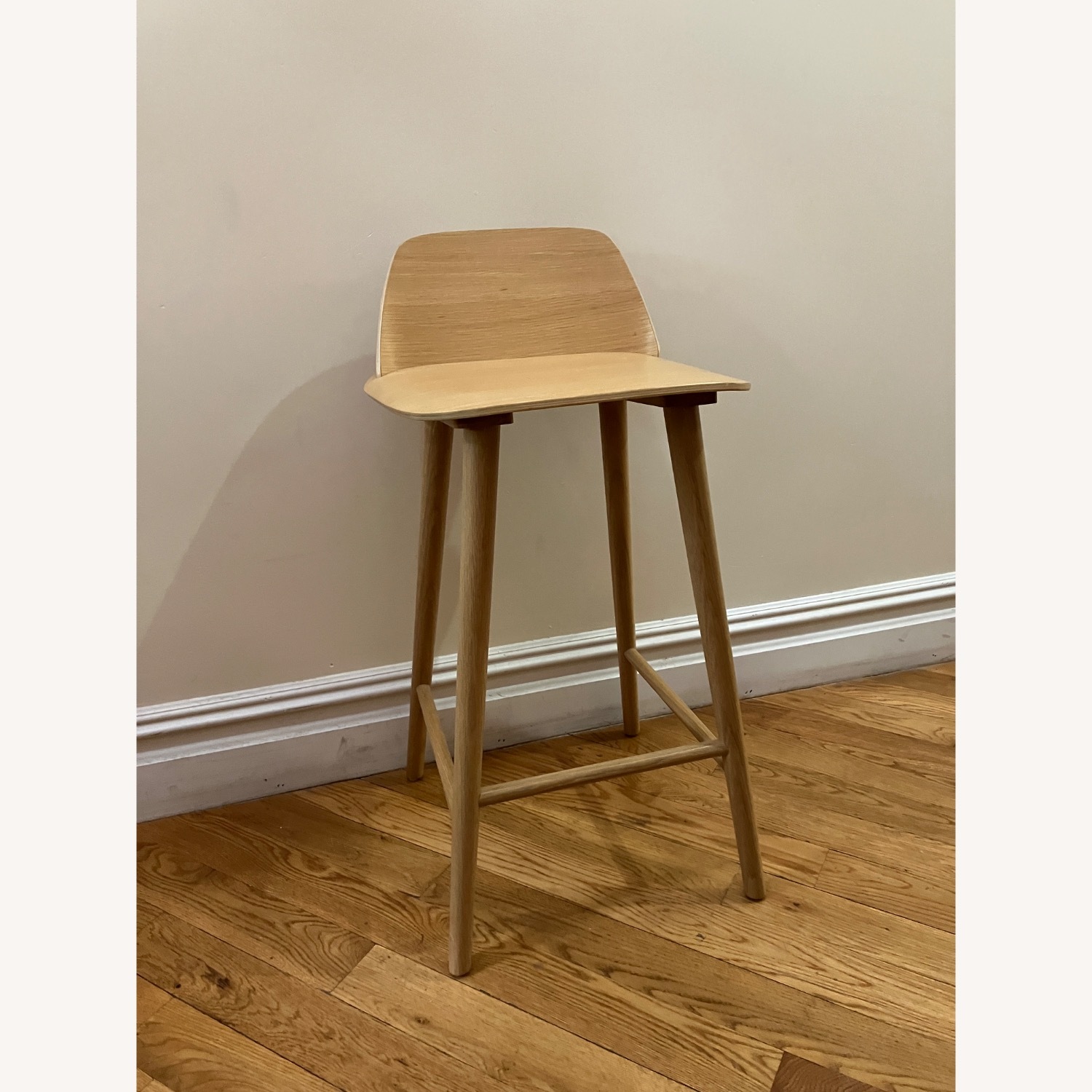 Alma Wooden Counter Stool - image-2