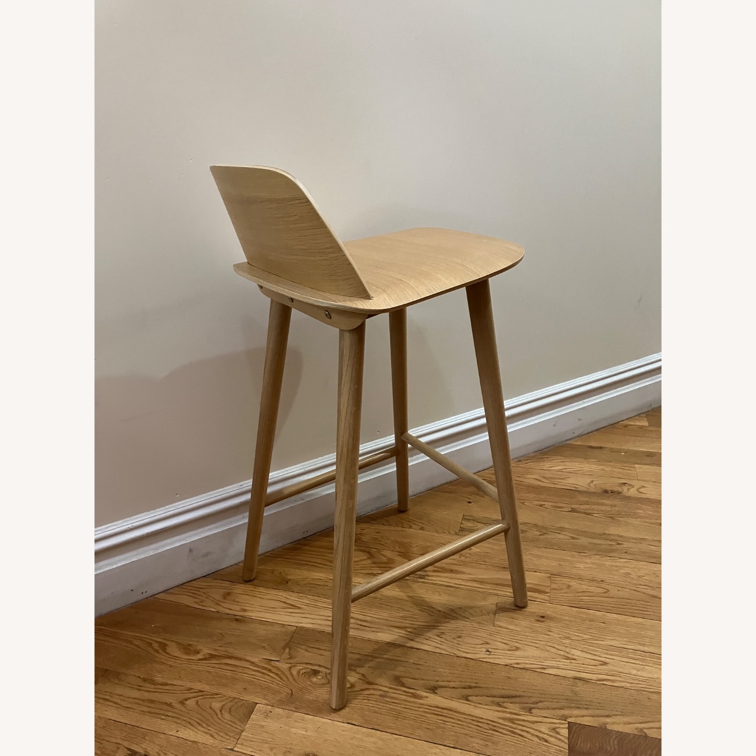 Alma Wooden Counter Stool - image-4