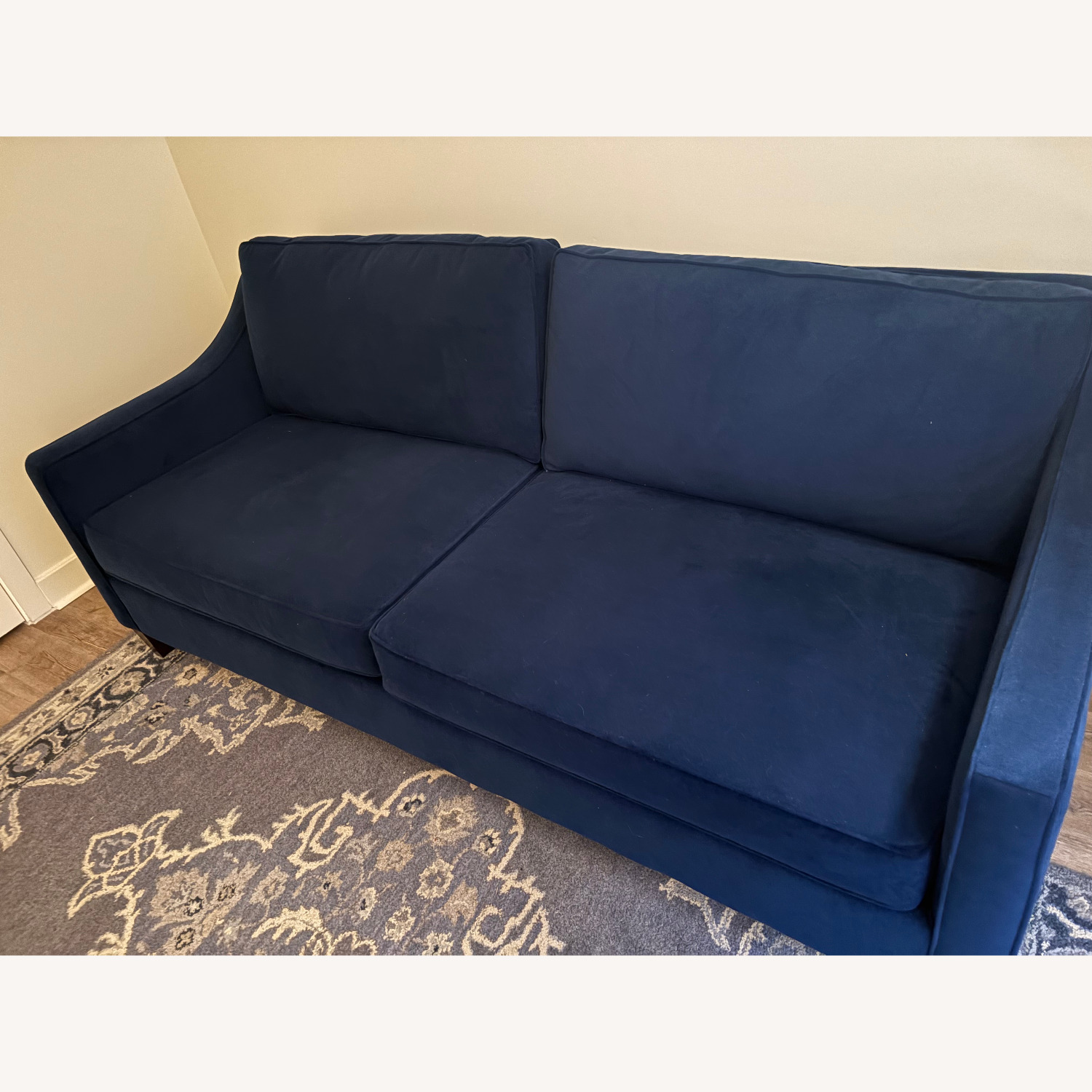 Paidge 81" Sleeper Sofa, Performance Velvet, Ink Blue - image-3