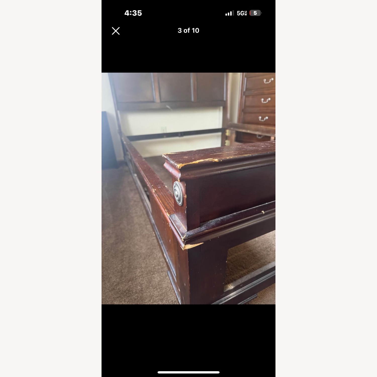 Queen Bed with Storage  - image-3