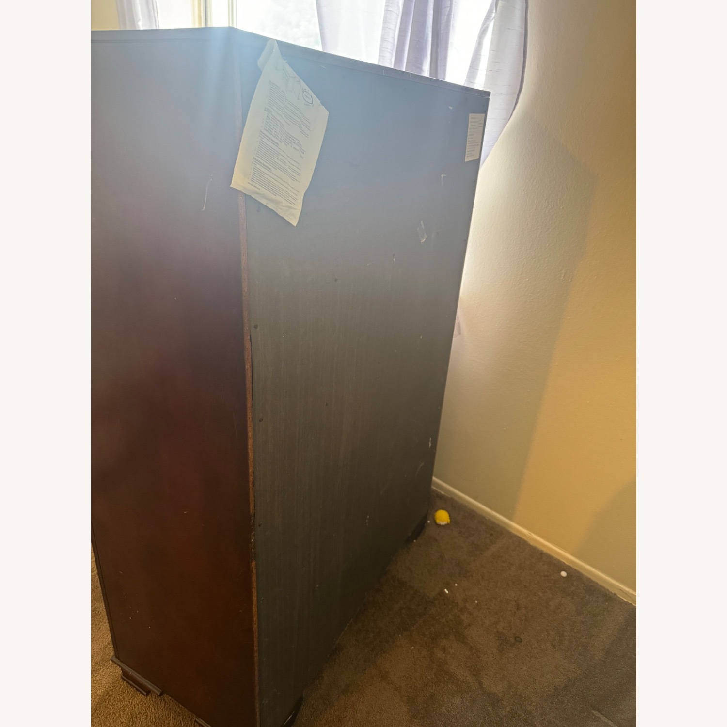 Tall Brown Dresser - image-3
