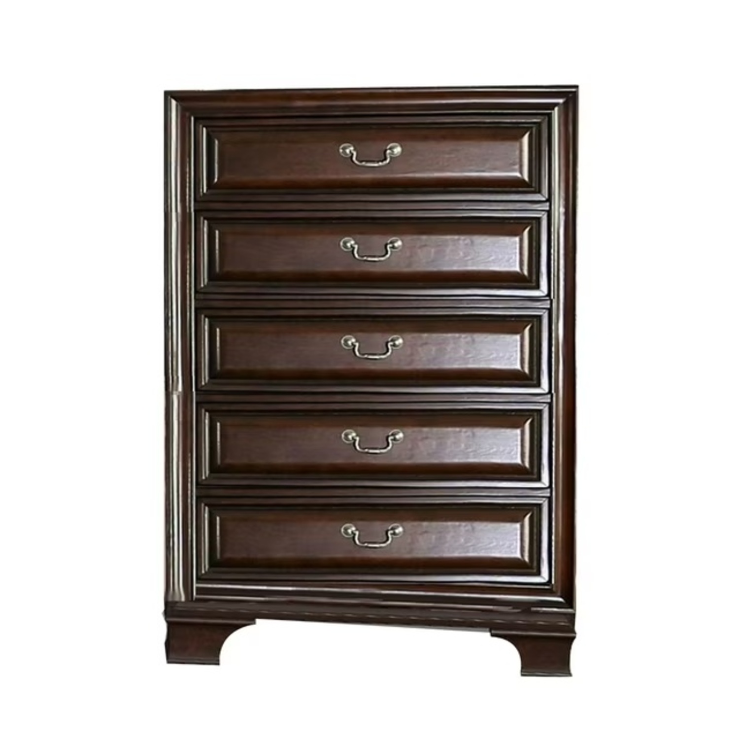 Tall Brown Dresser - image-5
