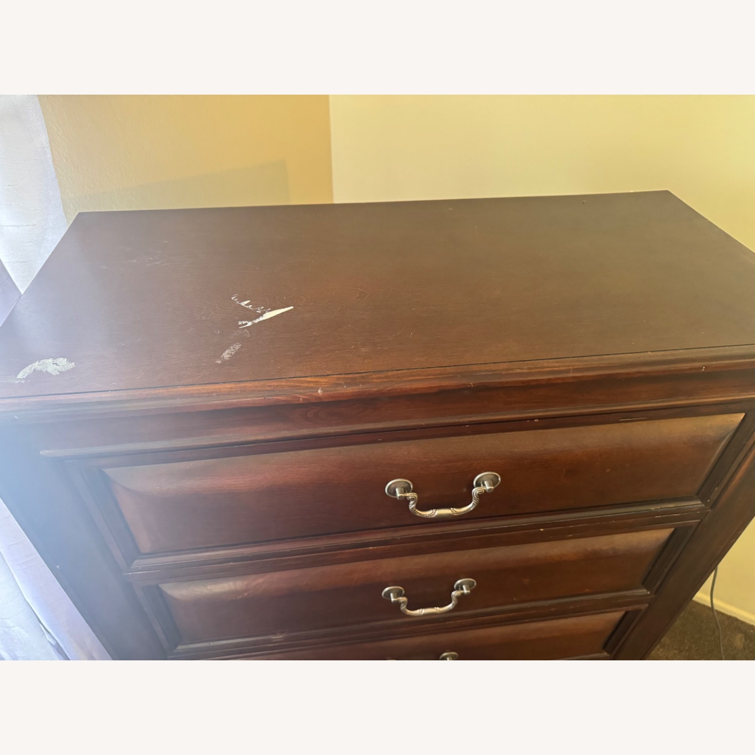 Tall Brown Dresser - image-2