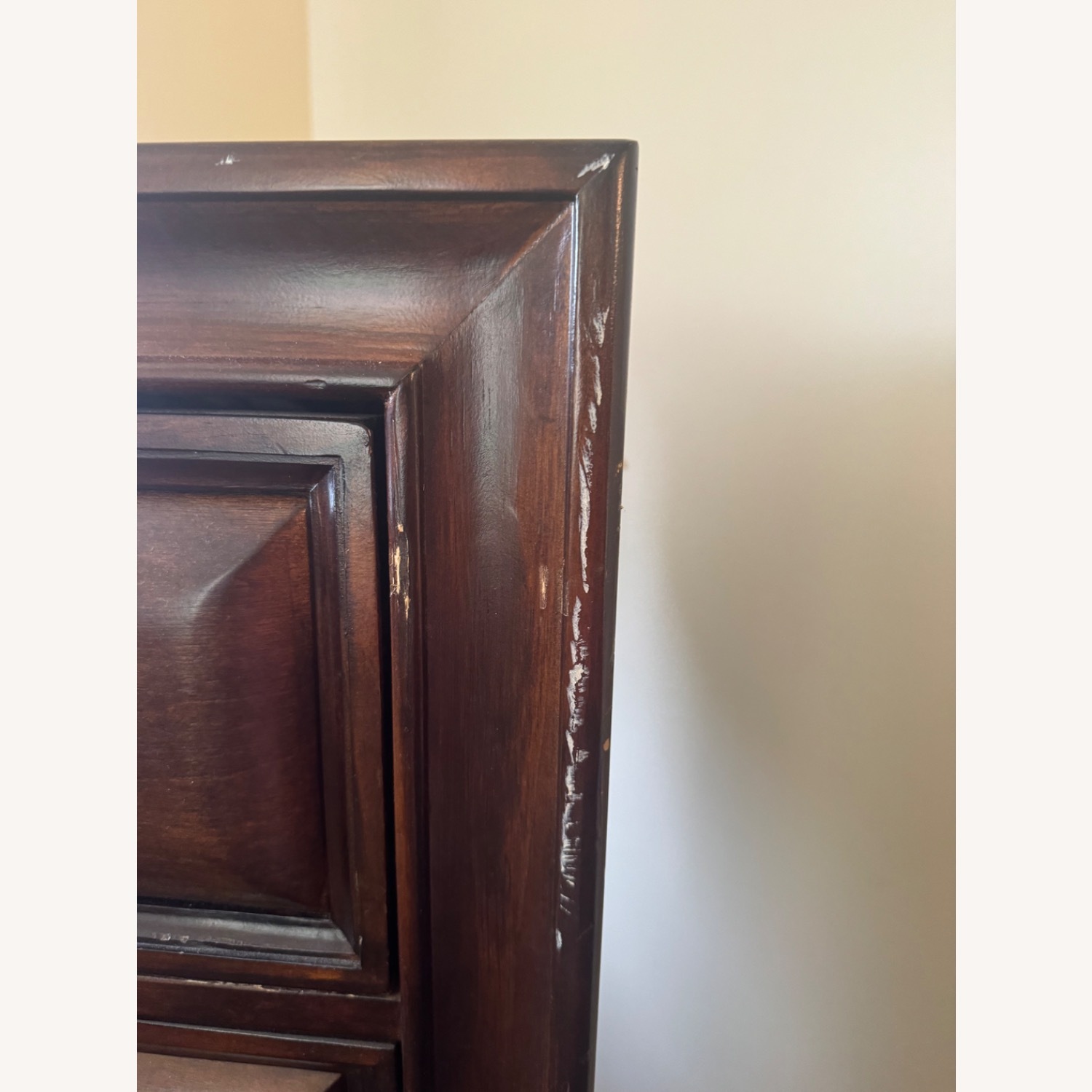 Tall Brown Dresser - image-4