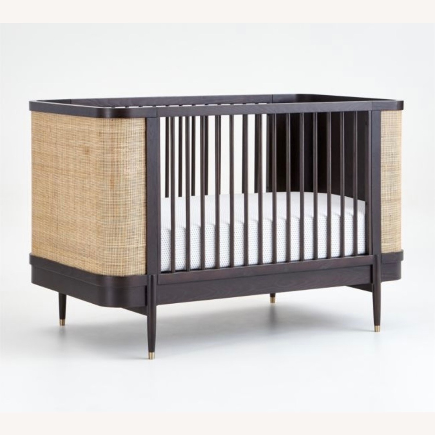 Crate & Kids Thornhill Black/Natural Crib & Toddler Rail  - image-10