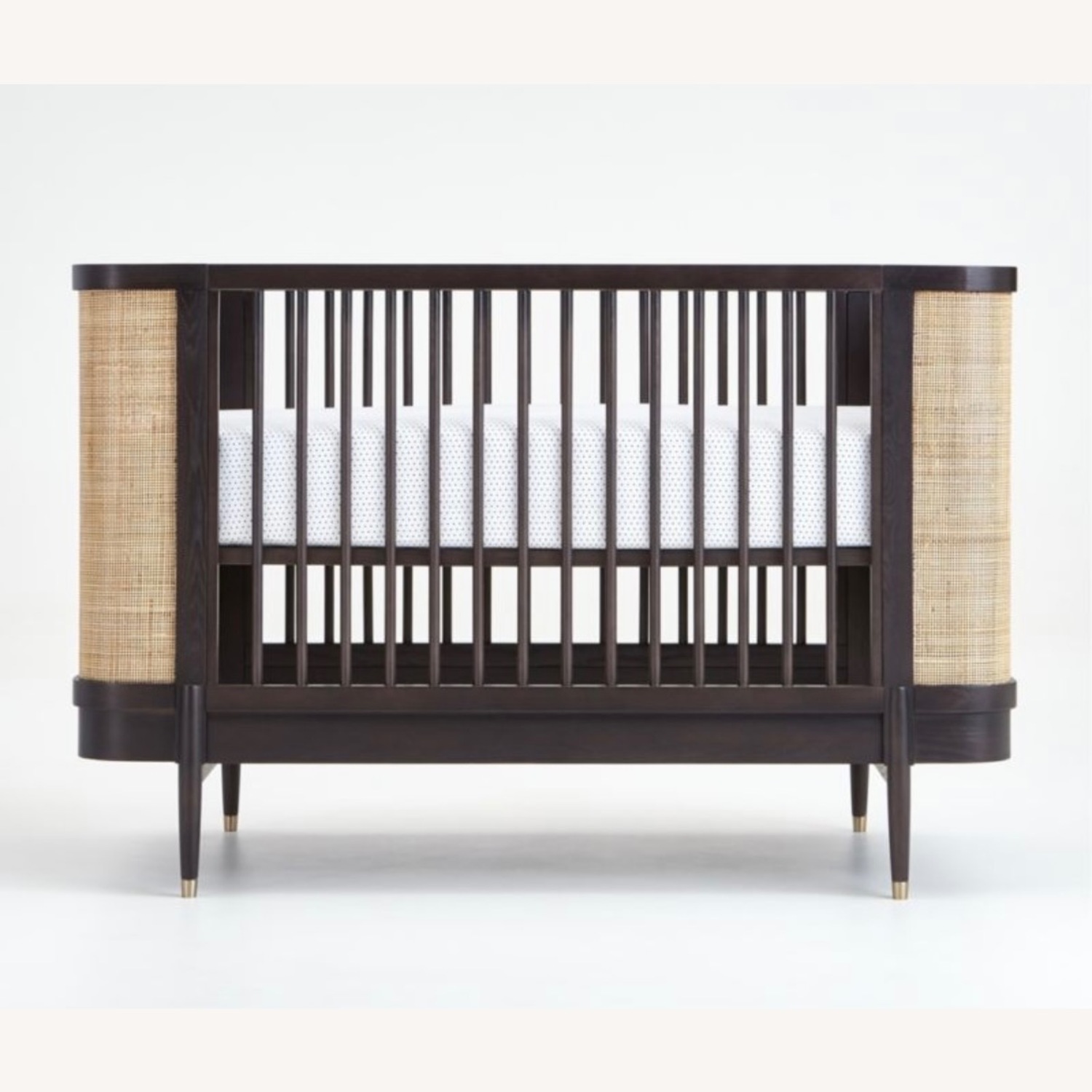 Crate & Kids Thornhill Black/Natural Crib & Toddler Rail  - image-9
