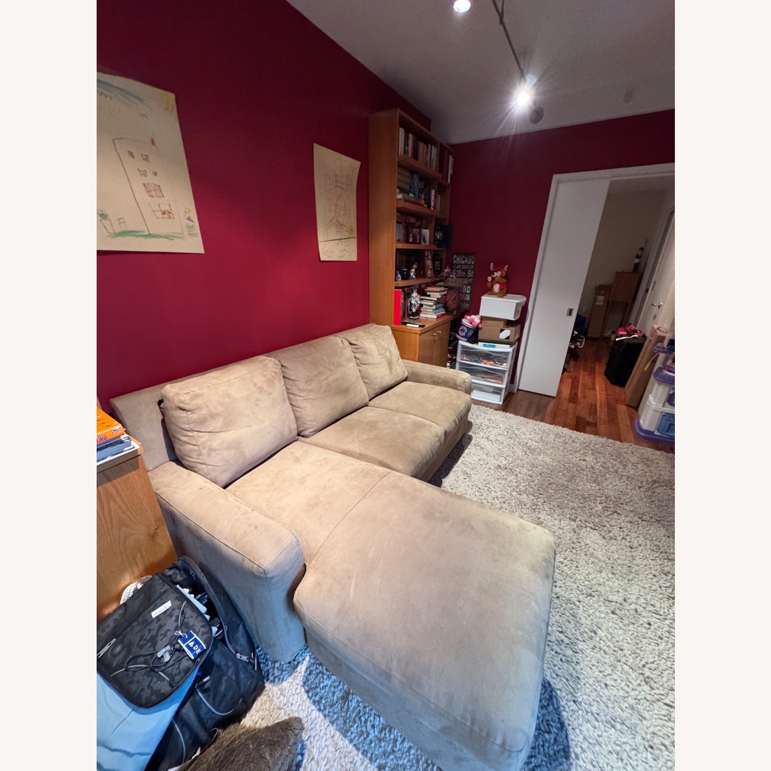 Macy's Comfy and Soft Sleeper Sofa Sectional - image-2