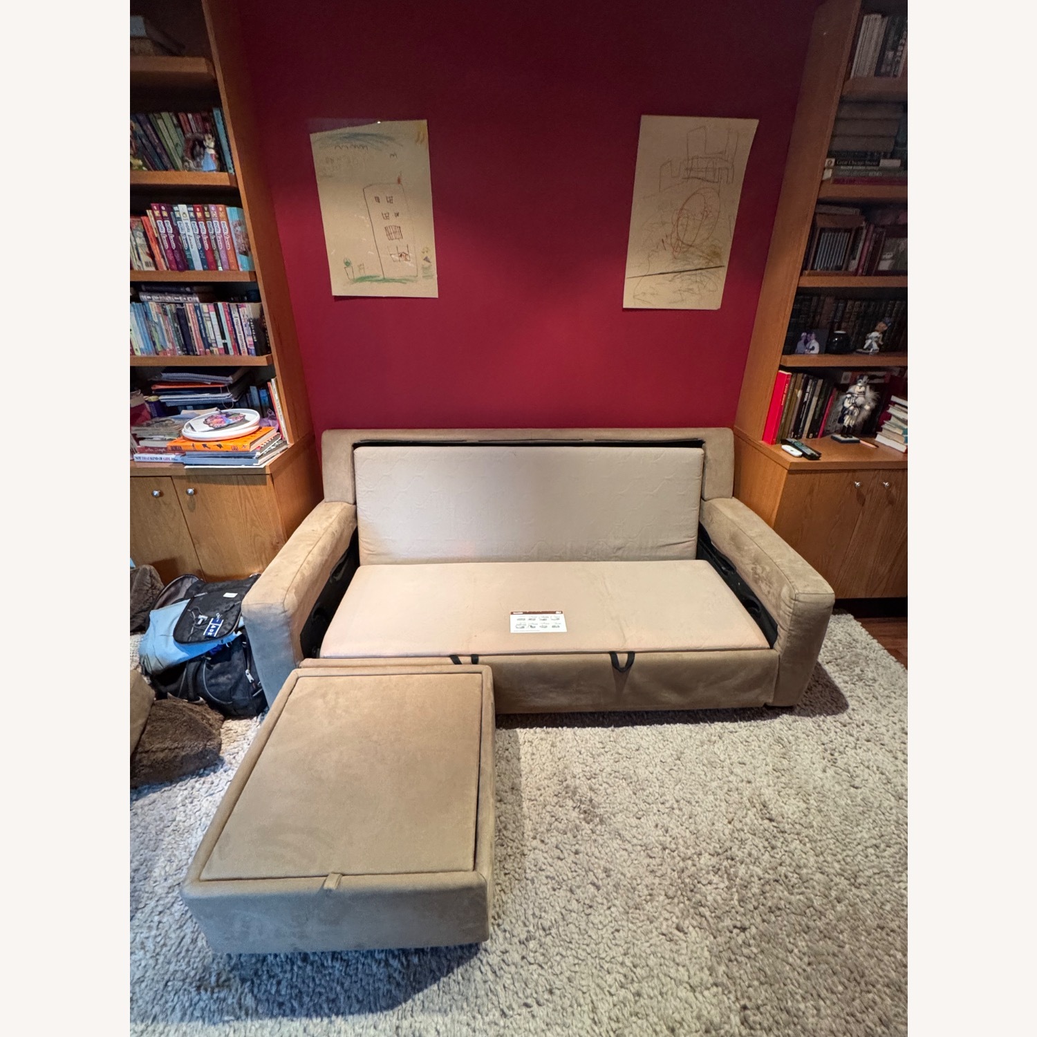 Macy's Comfy and Soft Sleeper Sofa Sectional - image-3