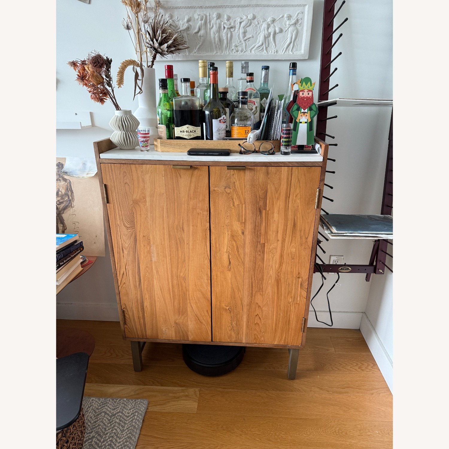 Crate & Barrel Cantina Bar Cabinet - image-6