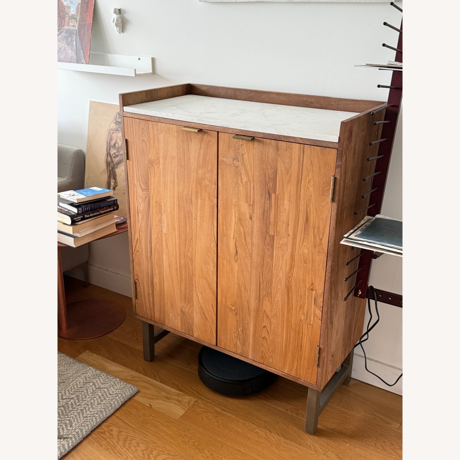 Crate & Barrel Cantina Bar Cabinet - image-3