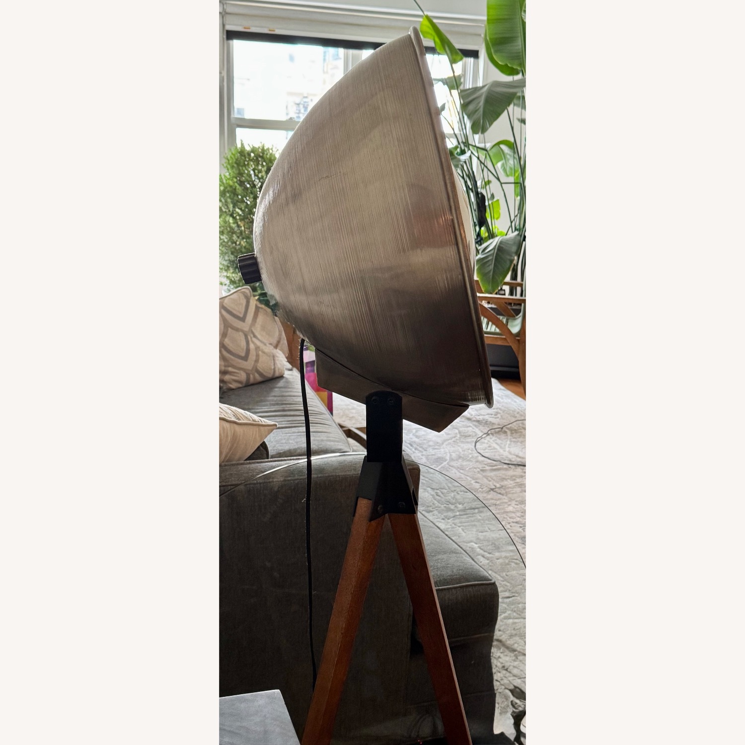 West Elm Studio Tripod Floor Lamp - image-5