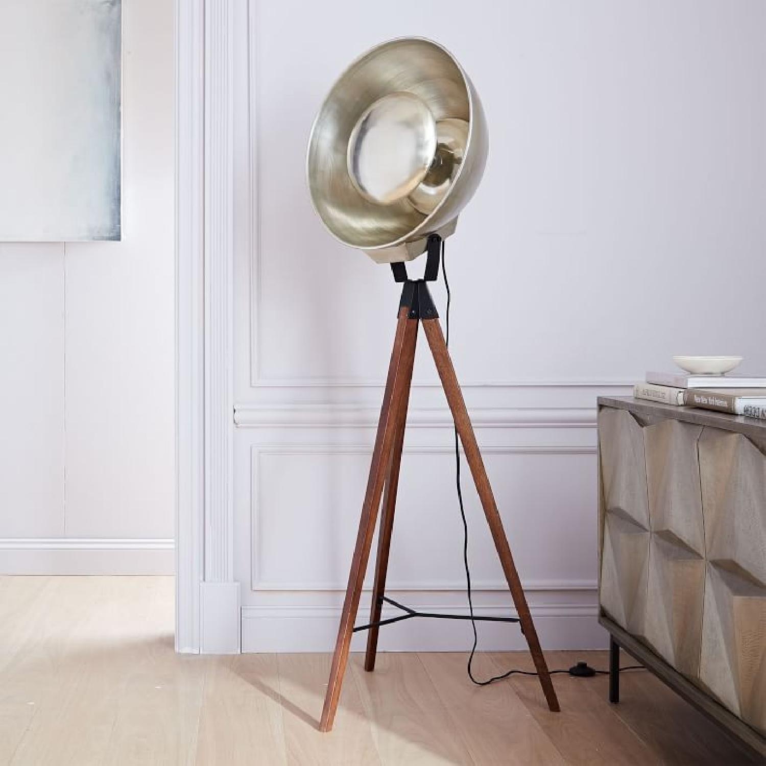 West Elm Studio Tripod Floor Lamp - image-1