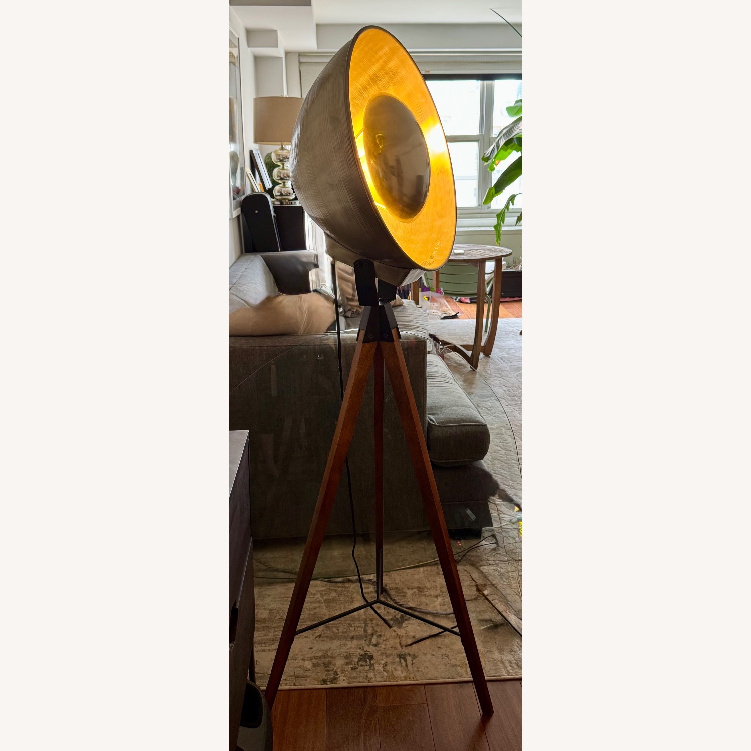 West Elm Studio Tripod Floor Lamp - image-6