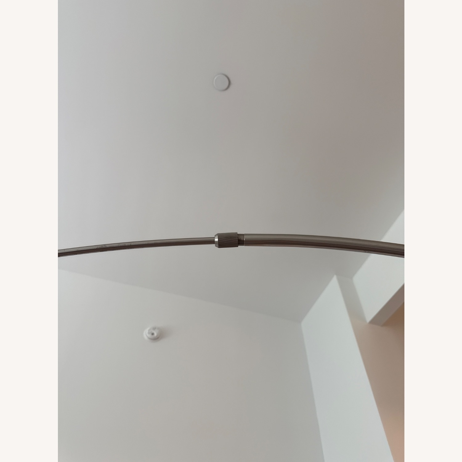 Jensen Lewis Modern Arc Floor Lamp with Metal Base - image-5