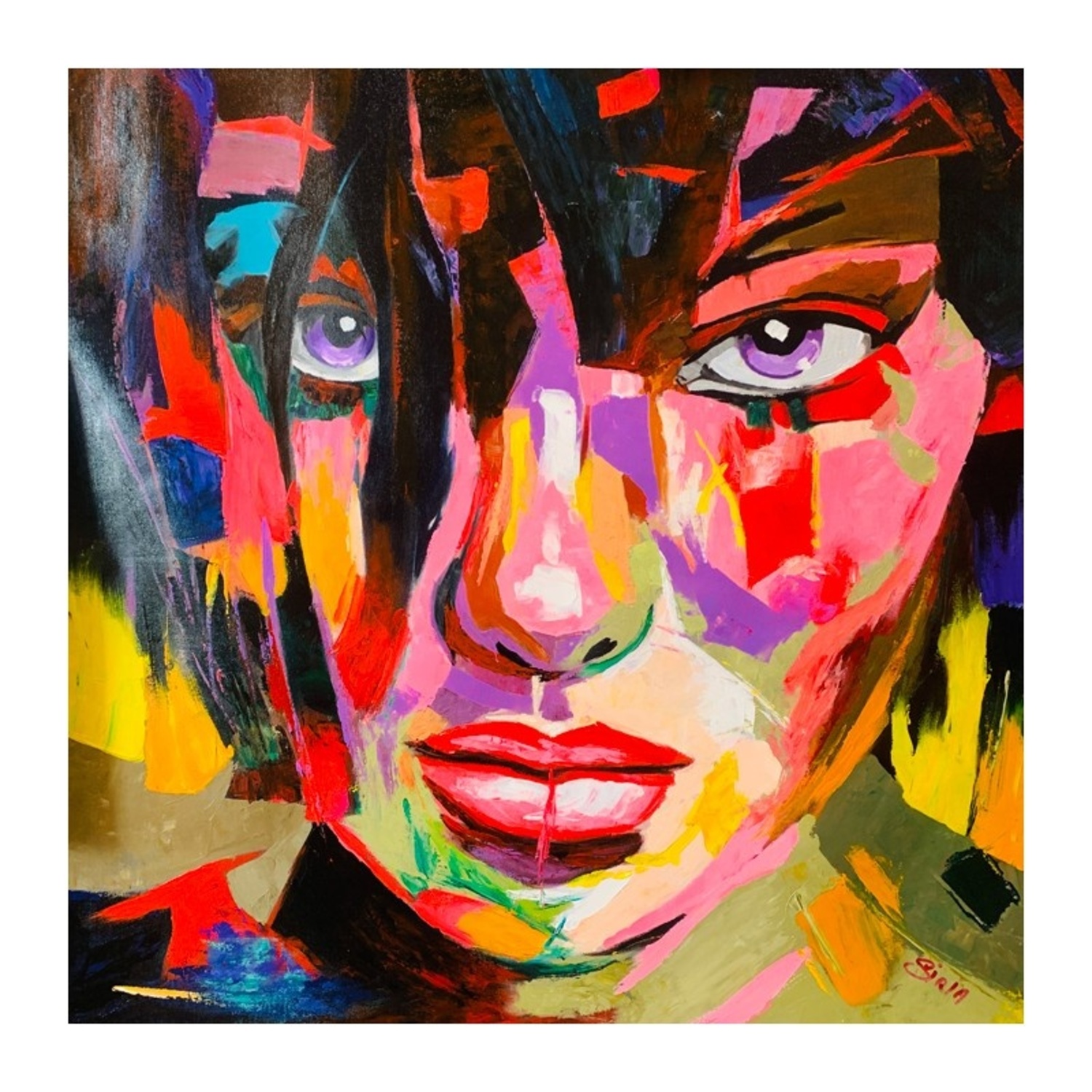 Francoise Nielly Untitled 620 (Signed by Artist) - image-5