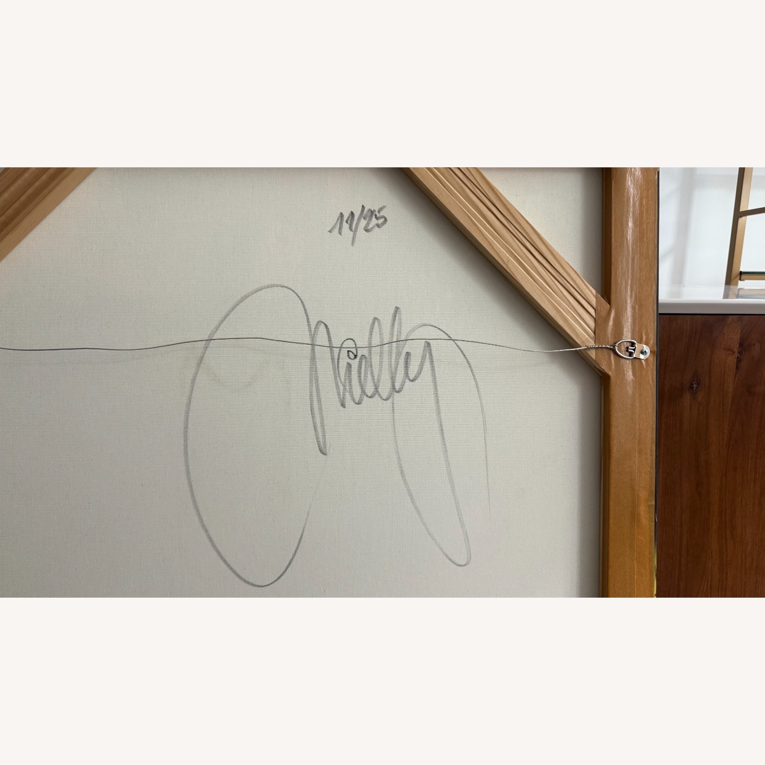 Francoise Nielly Untitled 620 (Signed by Artist) - image-3