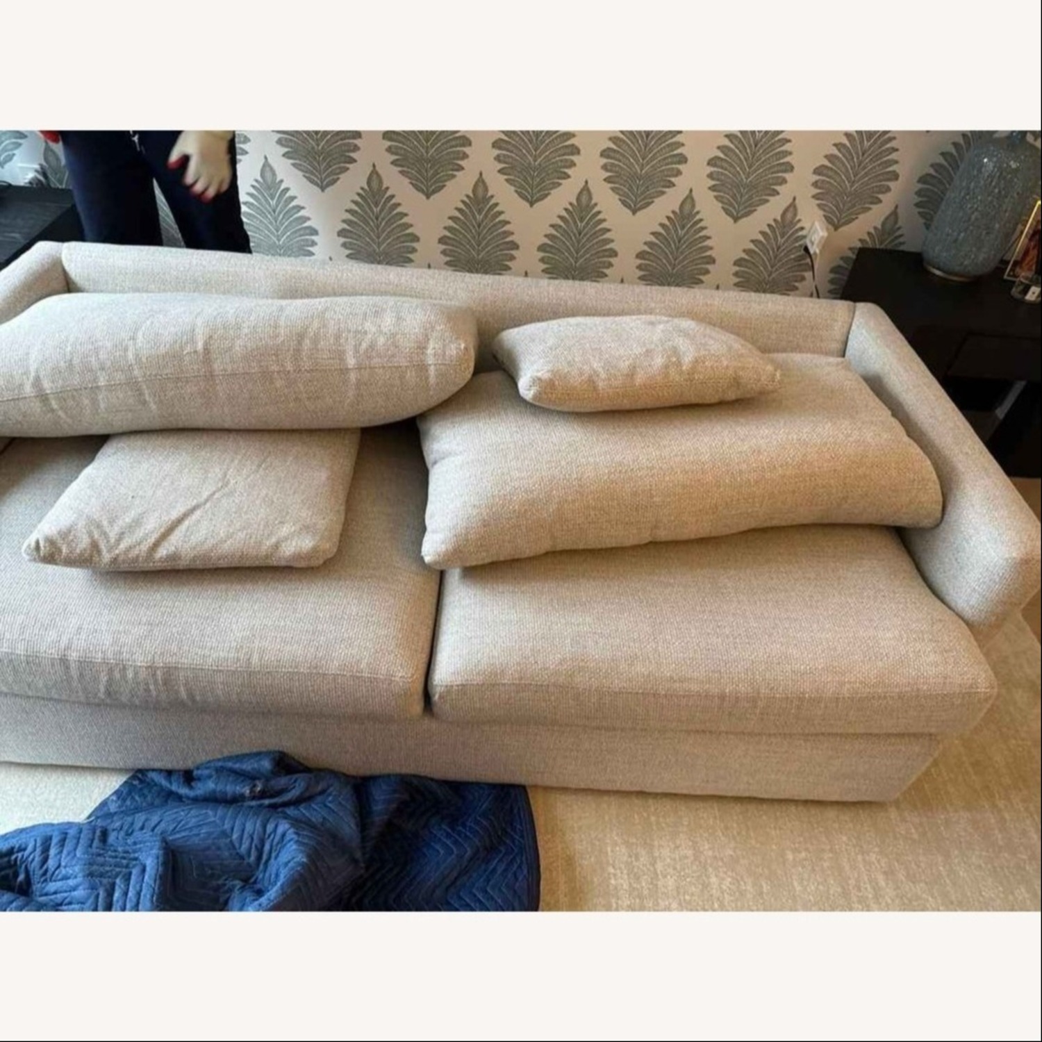 Crate & Barrel Lounge II Petite 83" - image-6