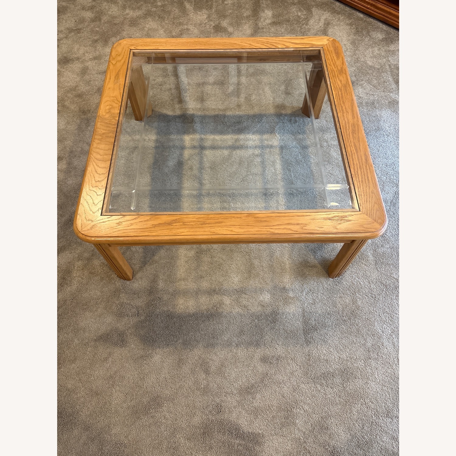 Hooker Furniture Honey Oak Coffee Table - image-1