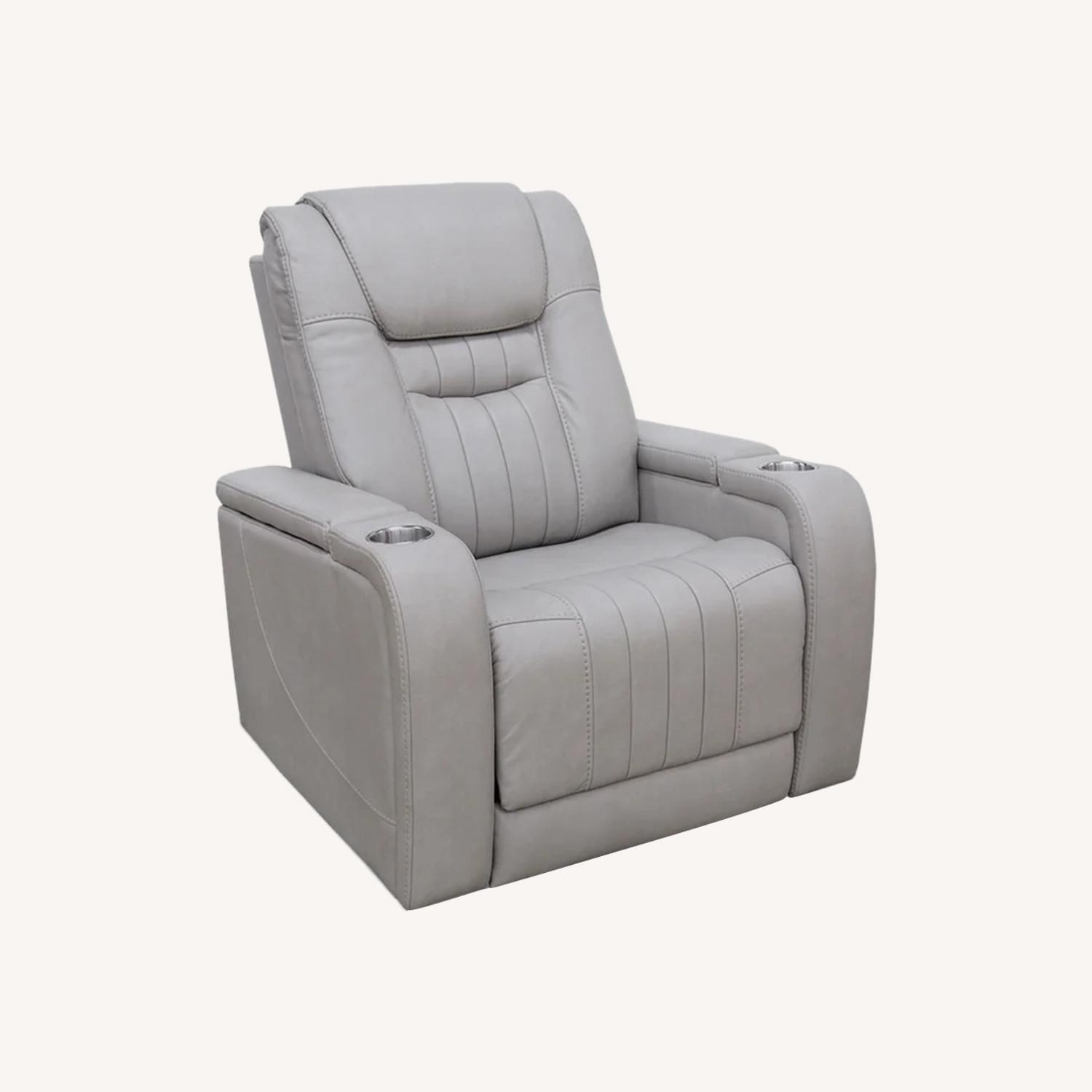 Kane's Furniture Grey Recliner - image-0
