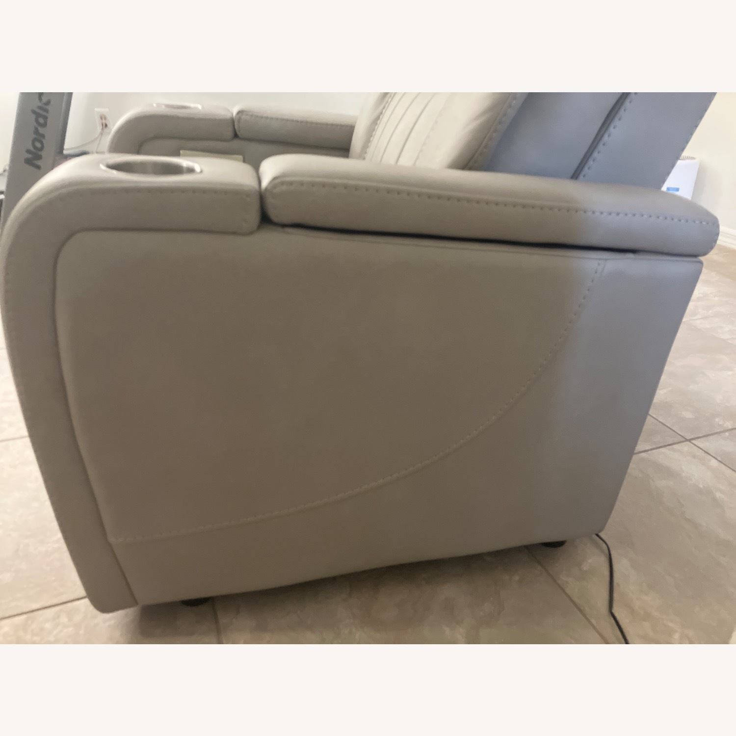 Kane's Furniture Grey Recliner - image-8