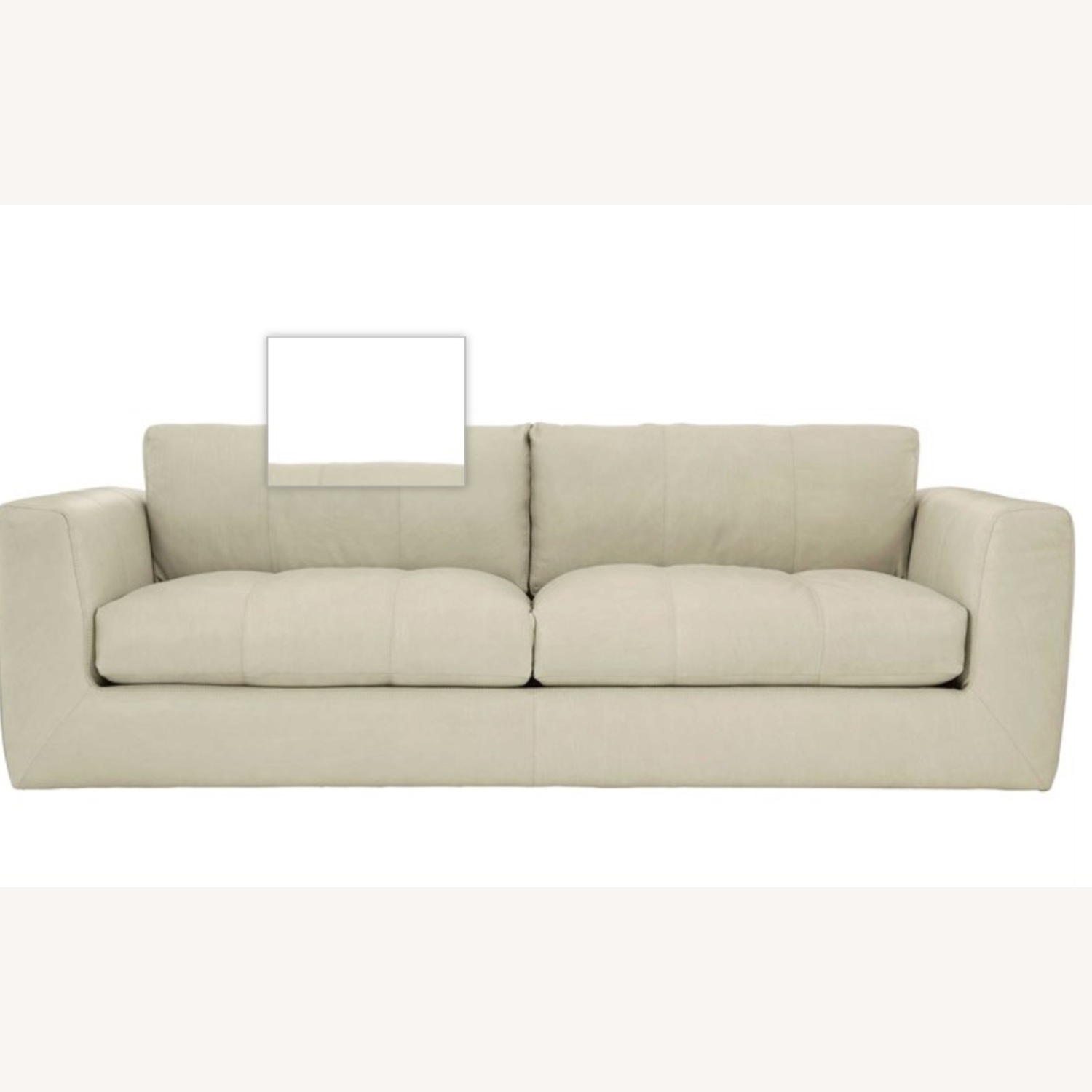 Safavieh Large Leather Sofa - image-1