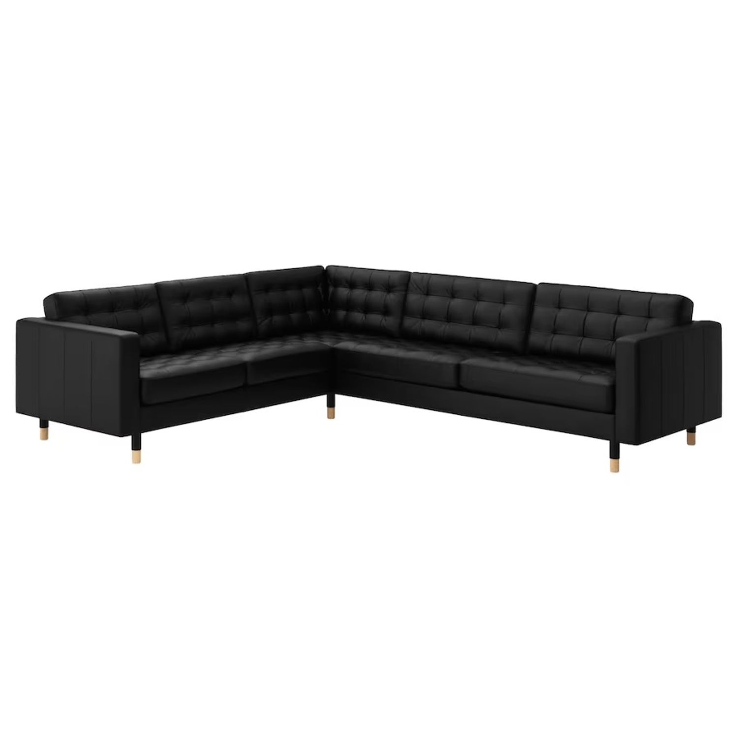 IKEA Morabo Black Sectional Set - image-8