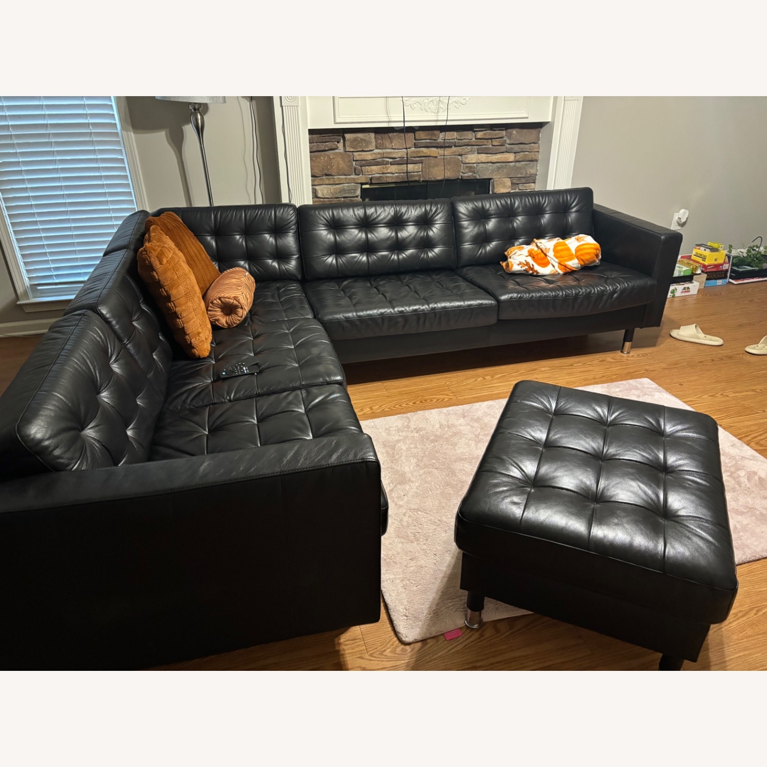 IKEA Morabo Black Sectional Set - image-3