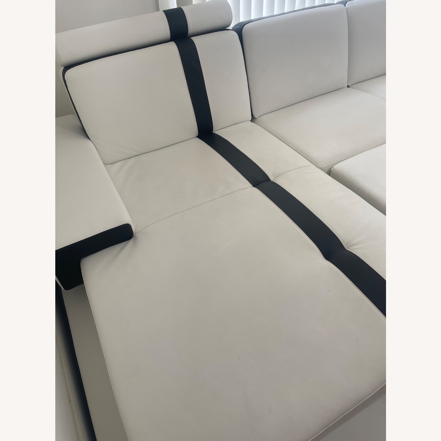 Pawnee Leather Sectional With Chaise - image-8