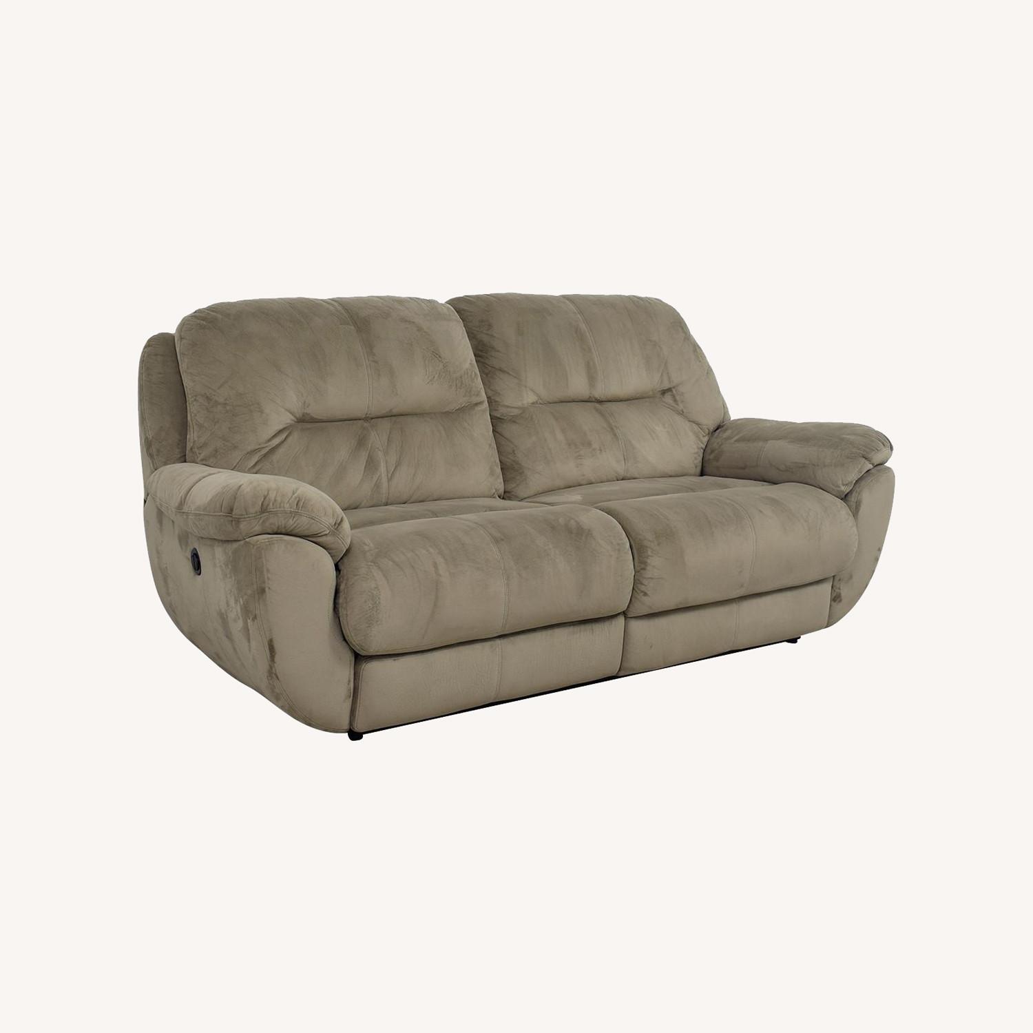 Ultra Suede Live Seat Recliner  - image-0