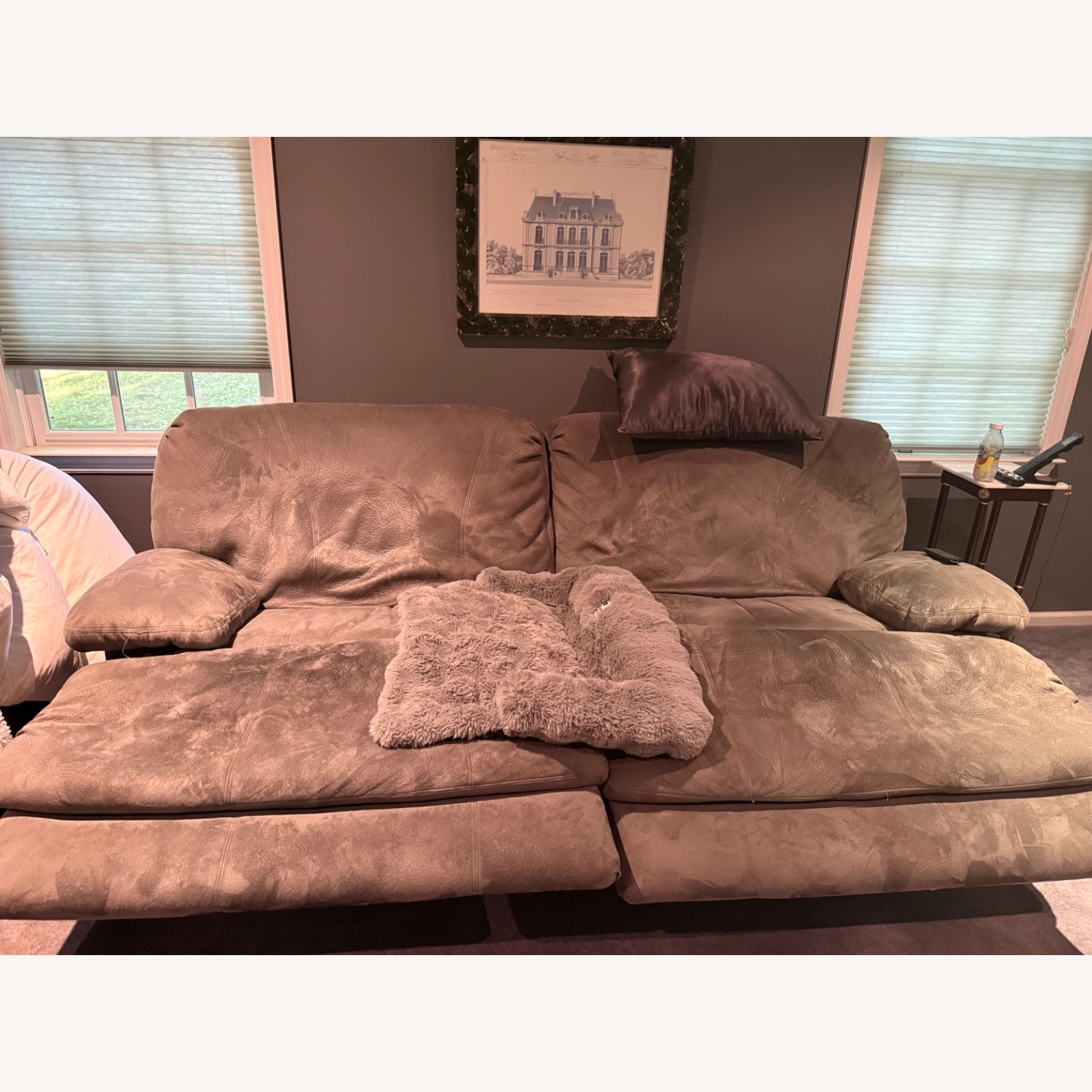 Ultra Suede Live Seat Recliner  - image-1