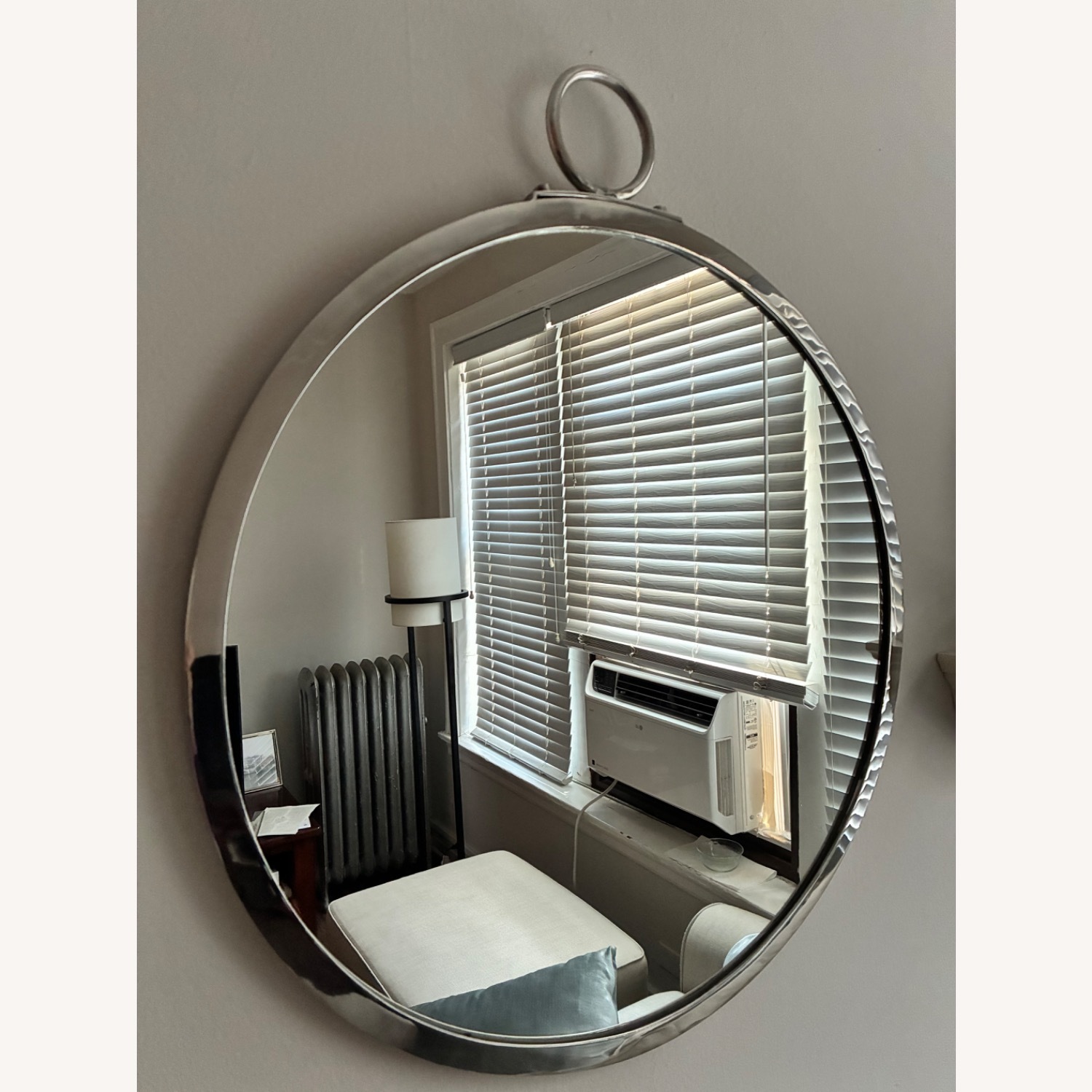 Pottery Barn Round Wall Mirror - image-2