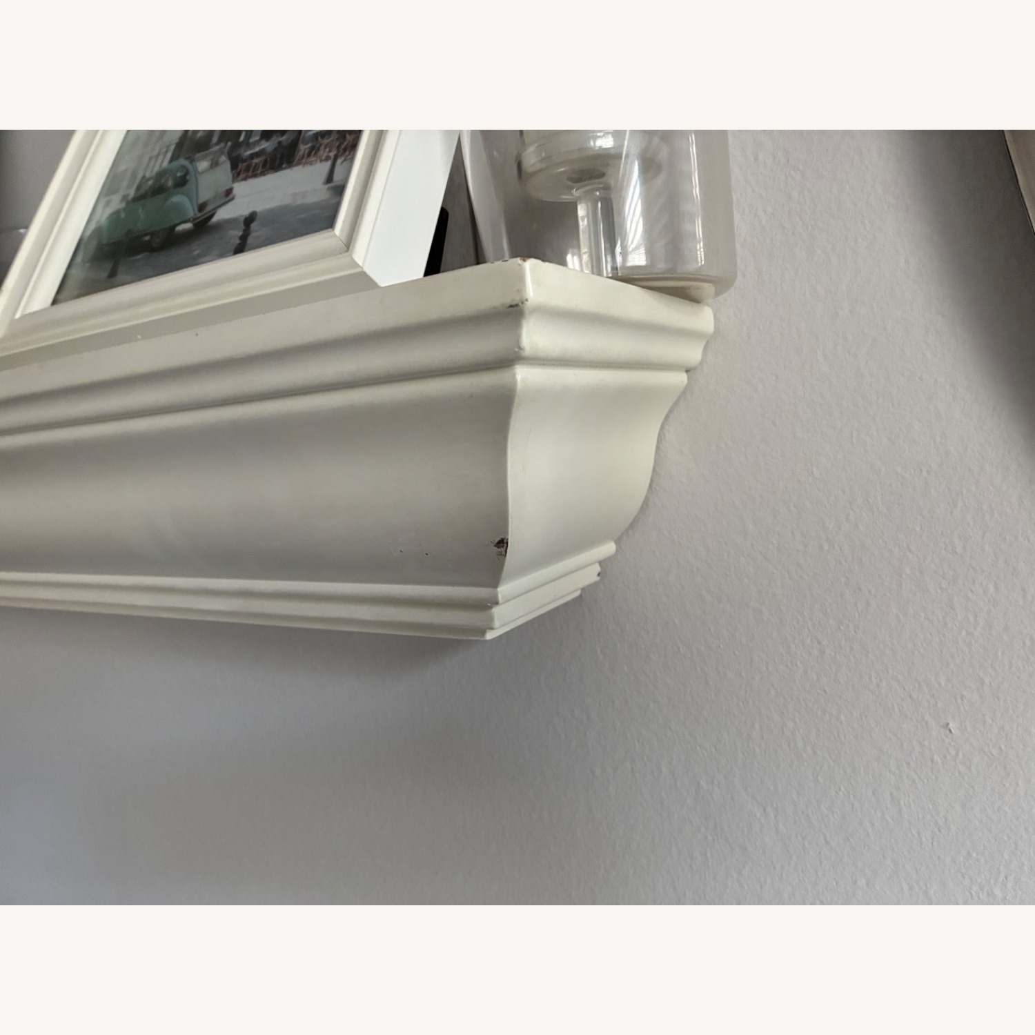 3 Pottery Barn White Floating Shelves  - image-3