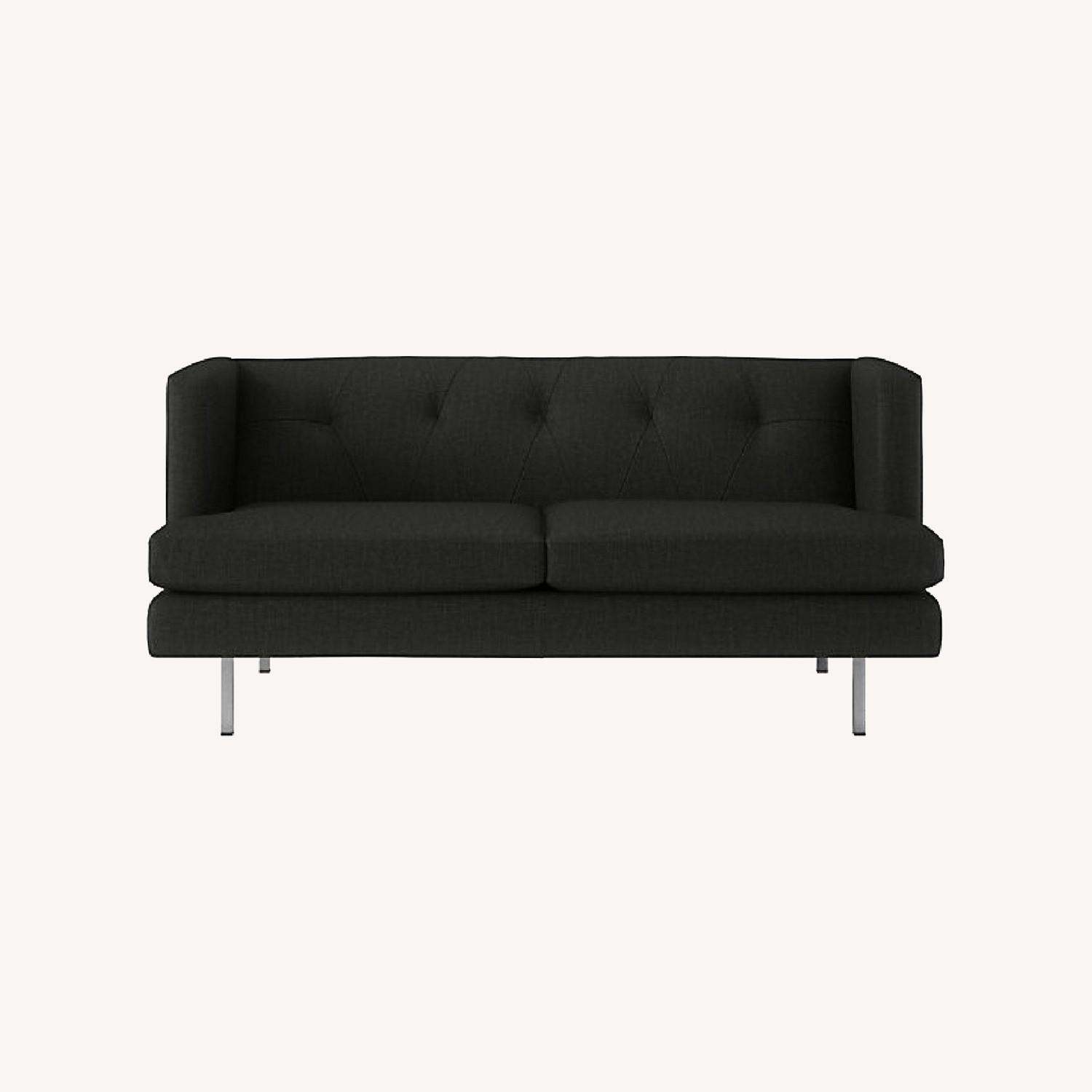 CB2 Avec Apartment Sofa in Carbon - image-0