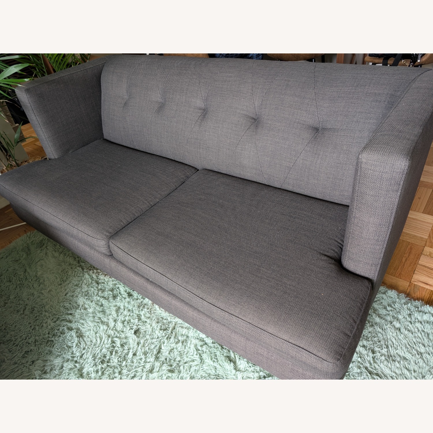 CB2 Avec Apartment Sofa in Carbon - image-4