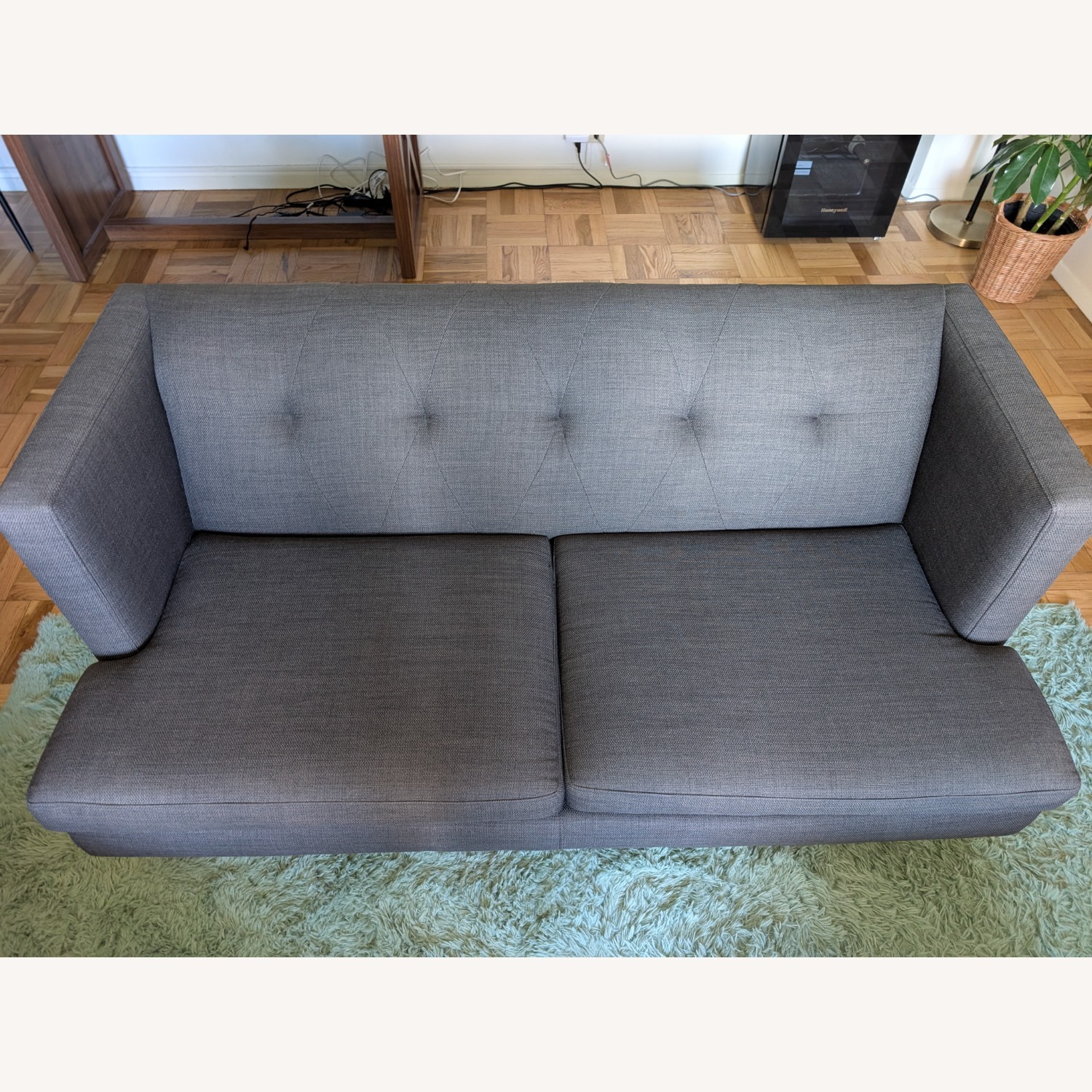 CB2 Avec Apartment Sofa in Carbon - image-3