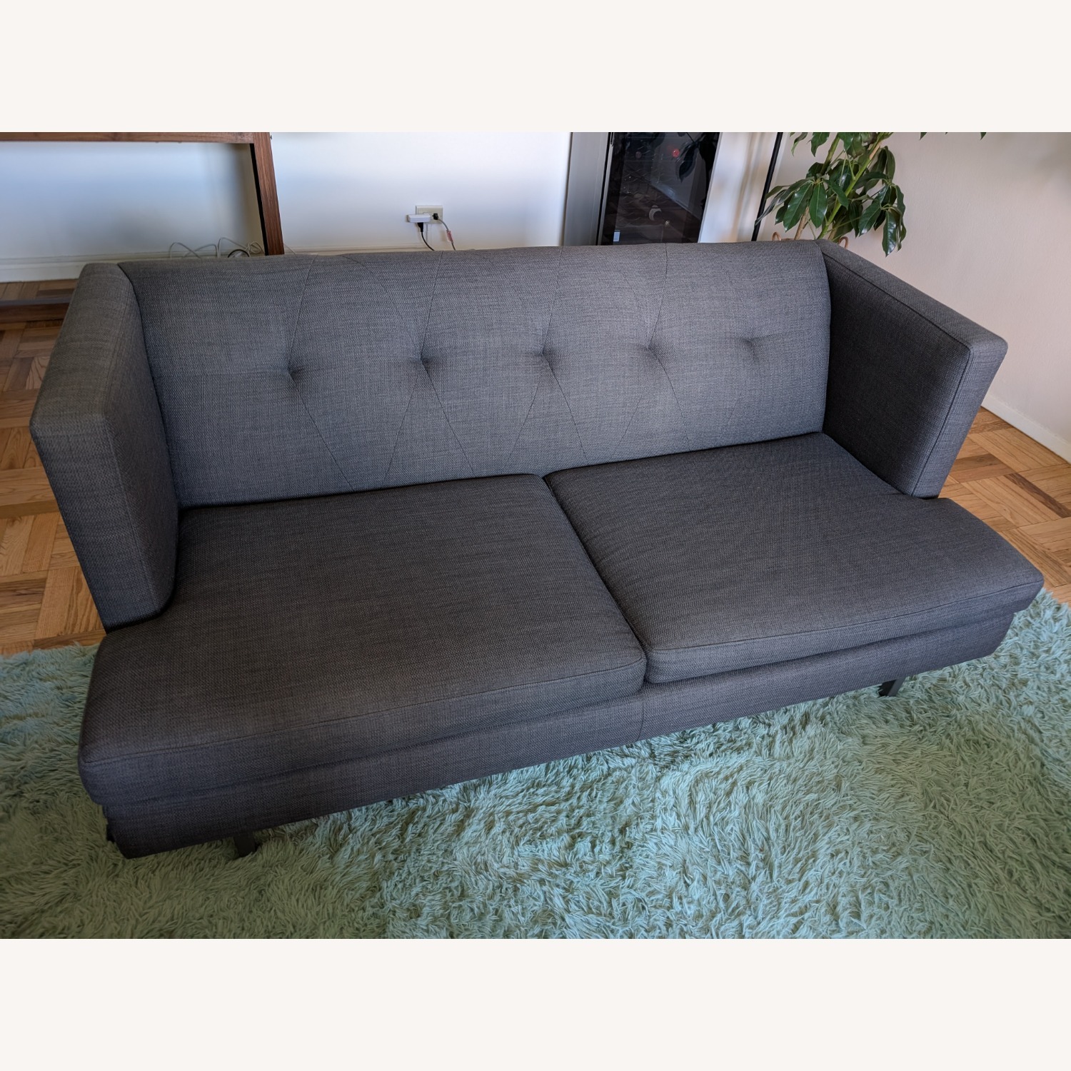 CB2 Avec Apartment Sofa in Carbon - image-2