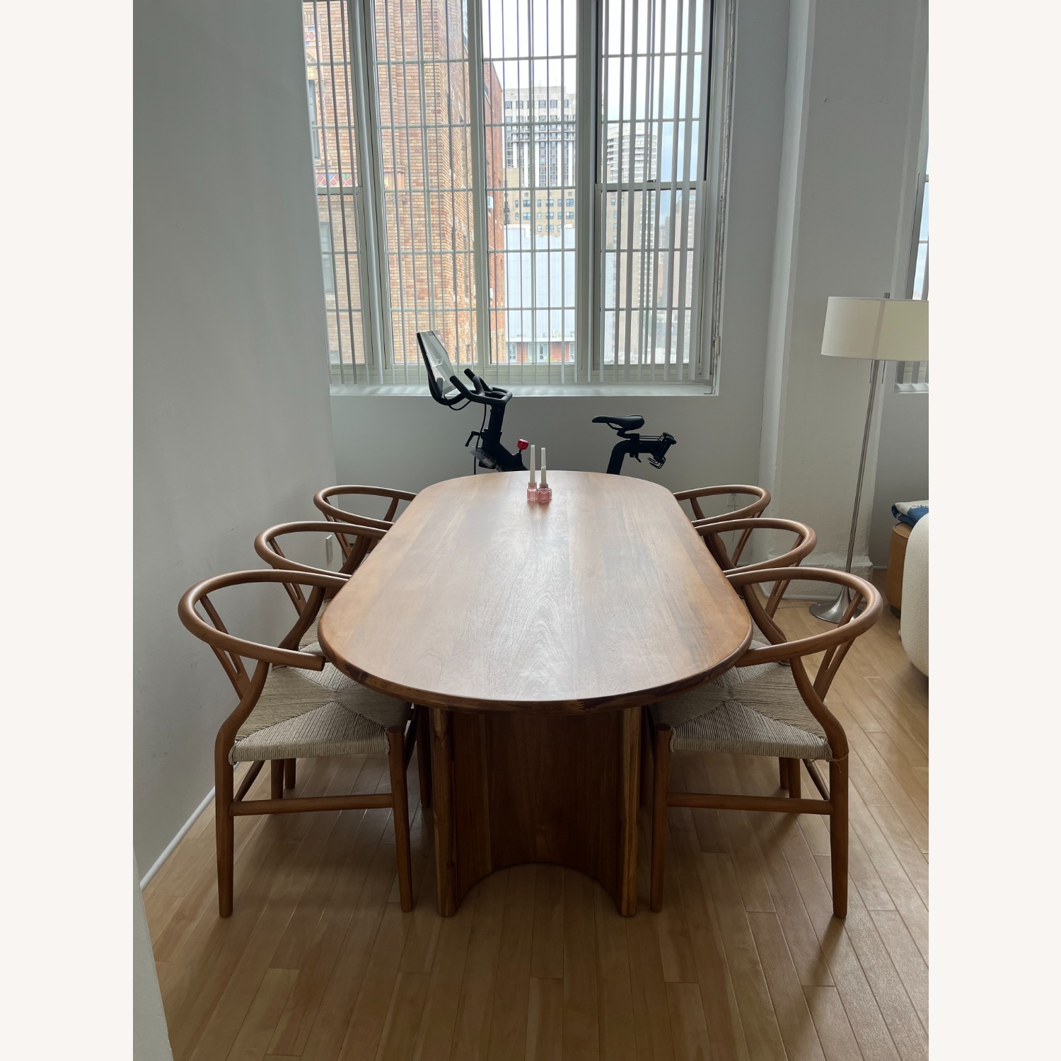 Crate & Barrel Panos Dining Table - image-3