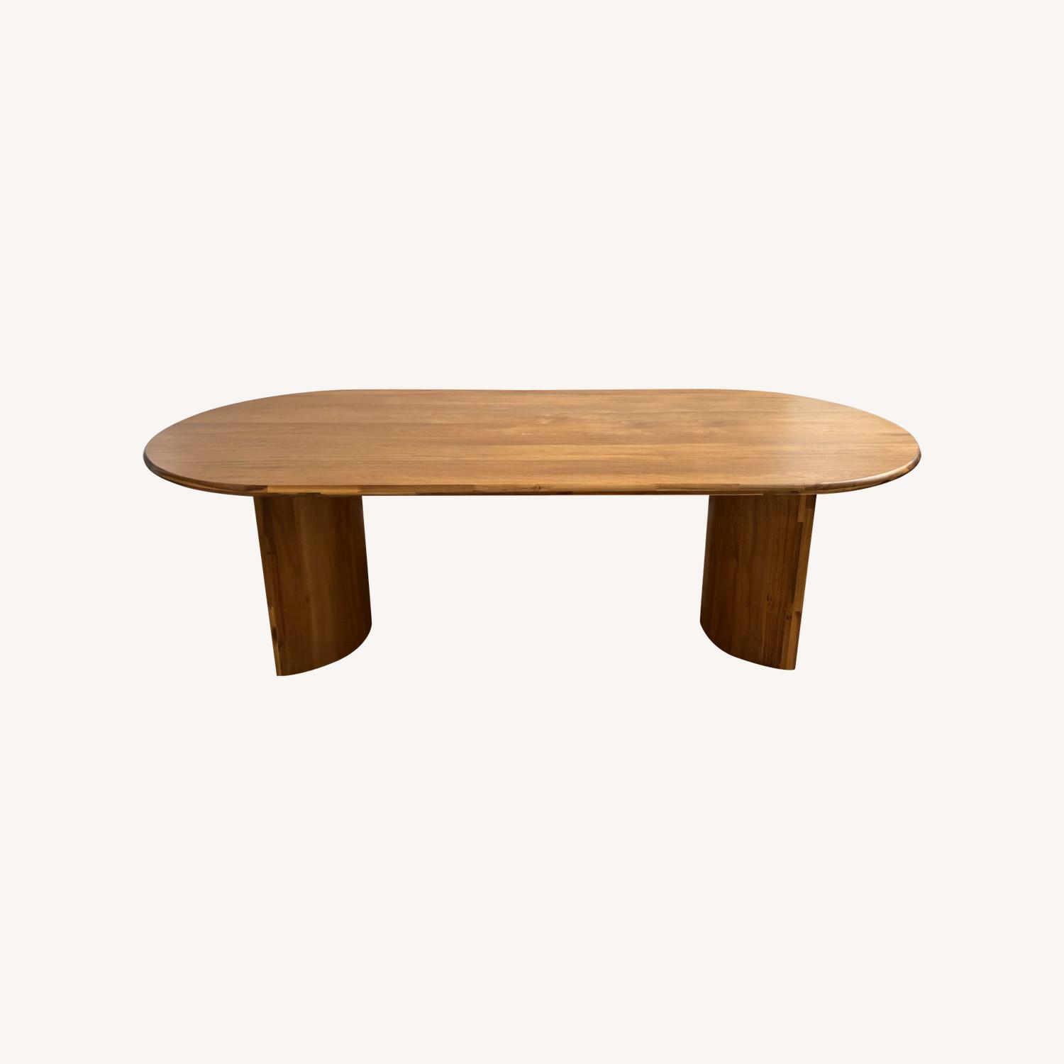Crate & Barrel Panos Dining Table - image-0