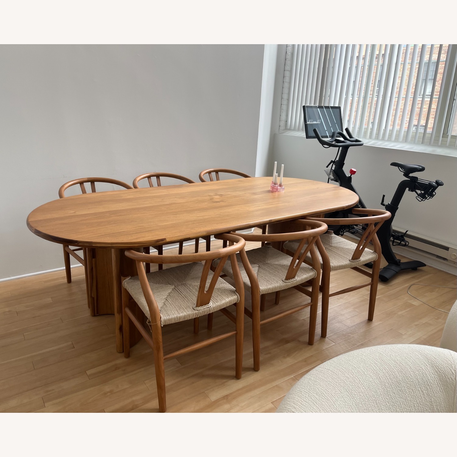 Crate & Barrel Panos Dining Table - image-5