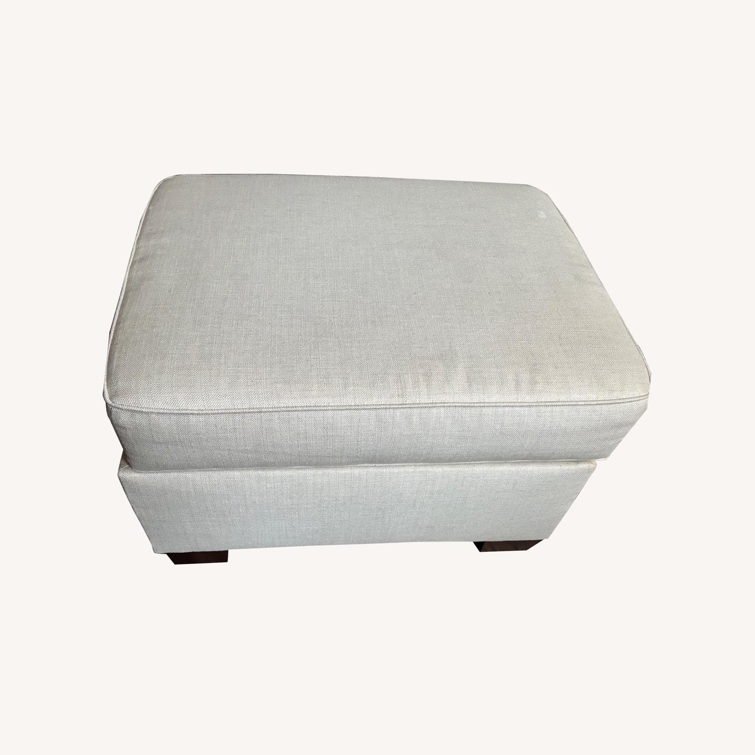 Pottery Barn Storage Ottoman  - image-6