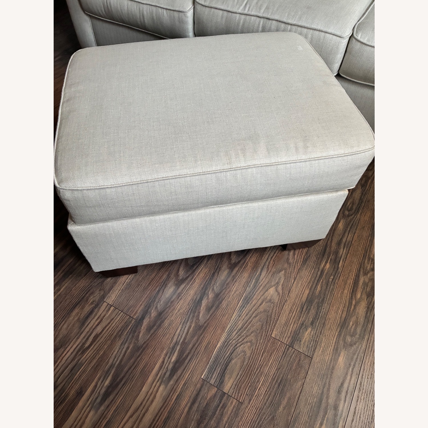 Pottery Barn Storage Ottoman  - image-5