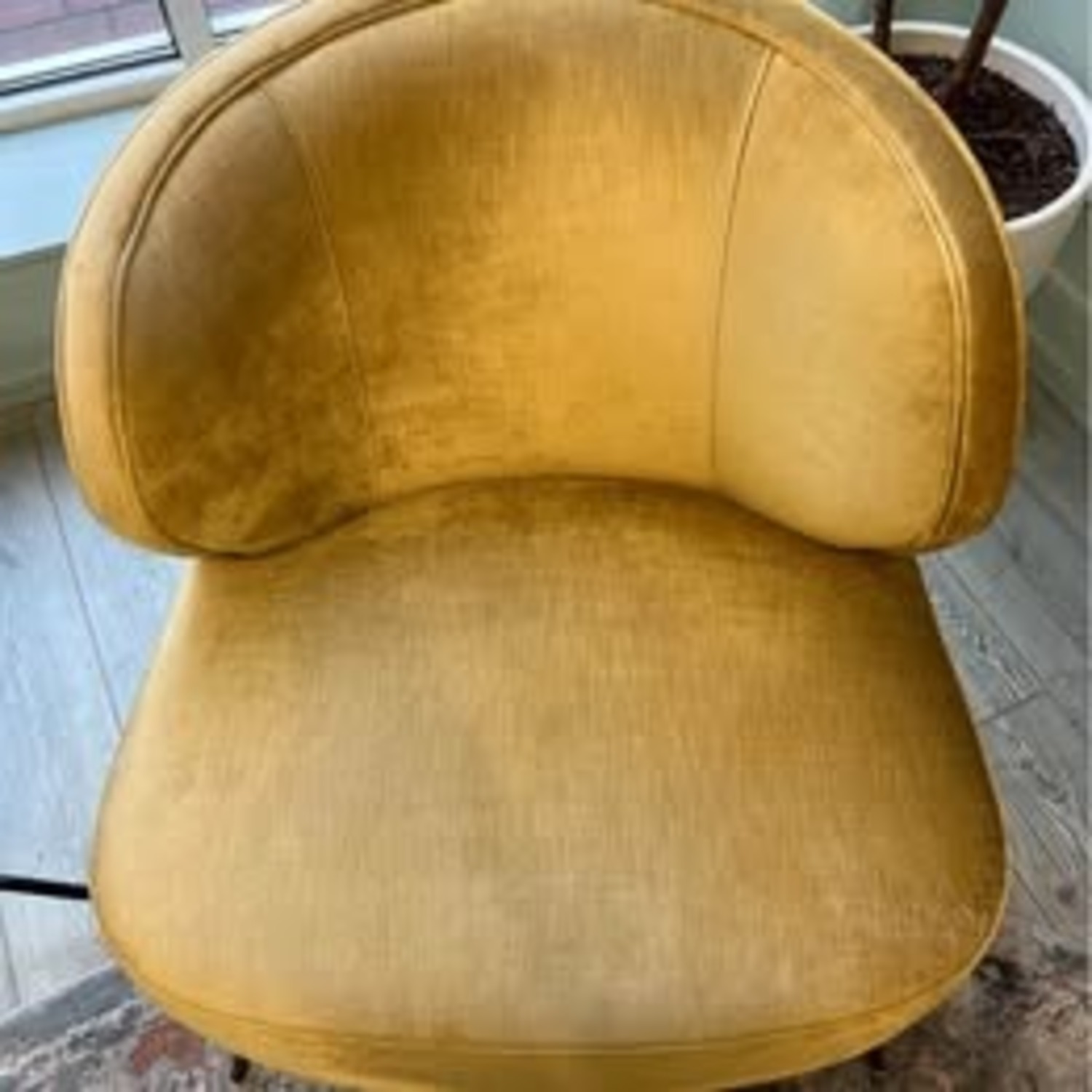 Arteriors Home Kitts Chair Marigold Velvet - image-3