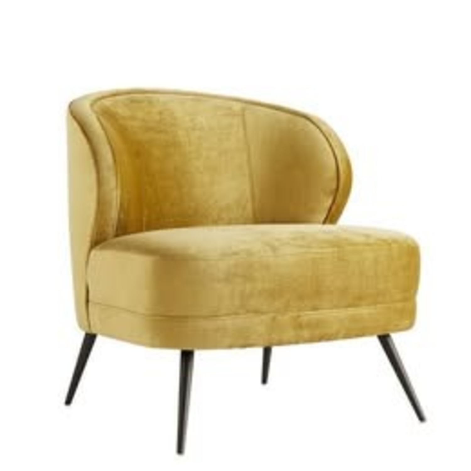 Arteriors Home Kitts Chair Marigold Velvet - image-1
