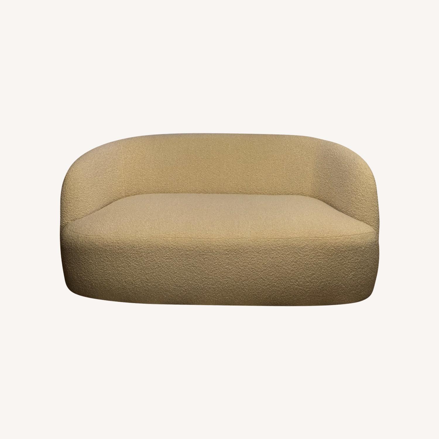 CB2 Gwyneth 68" Ivory Boucle Loveseat - image-5