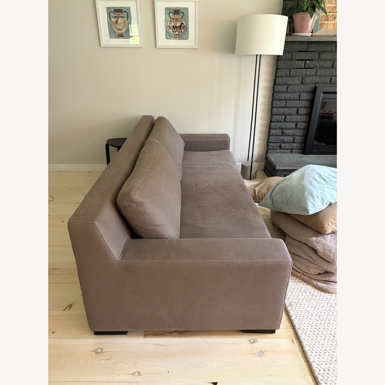 Restoration Hardware Modena Track Arm Sofa - image-2