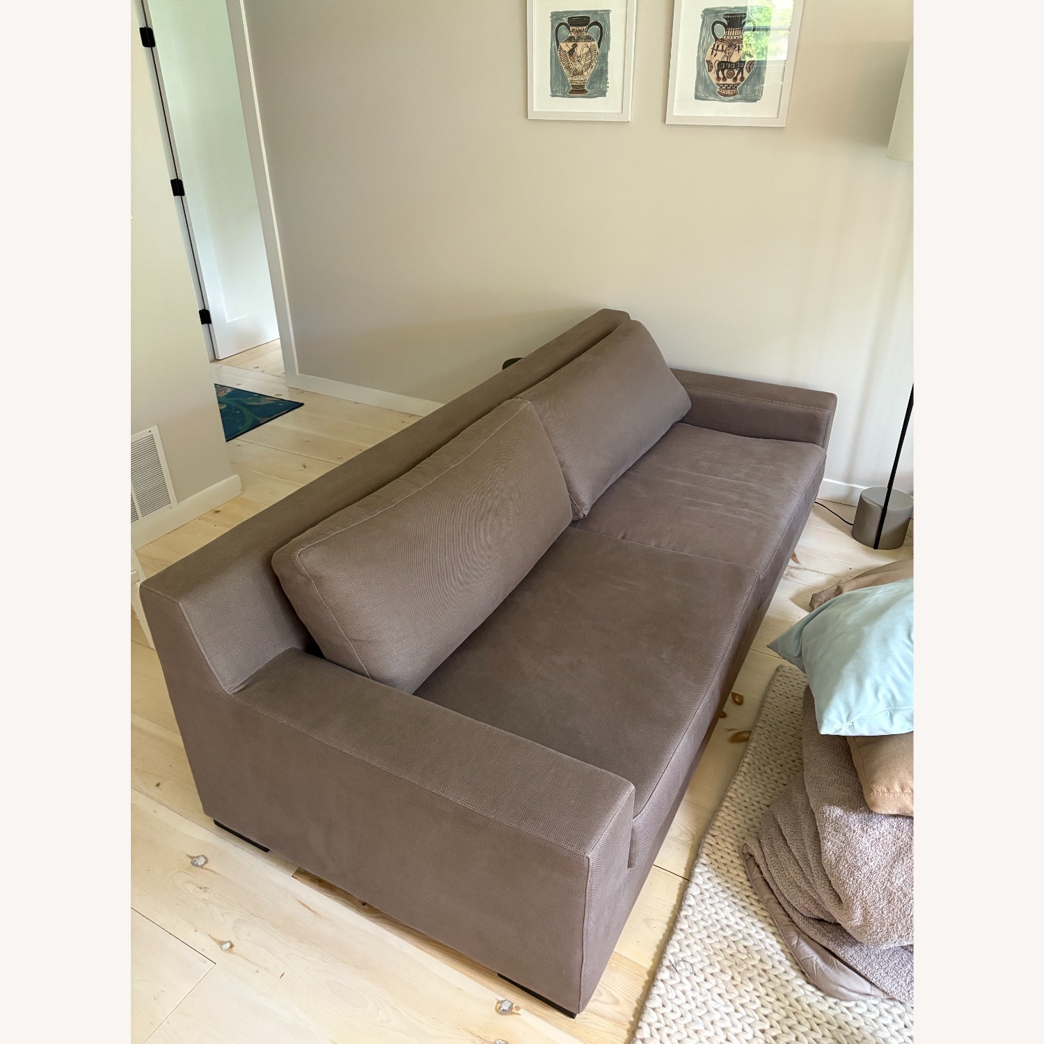 Restoration Hardware Modena Track Arm Sofa - image-1