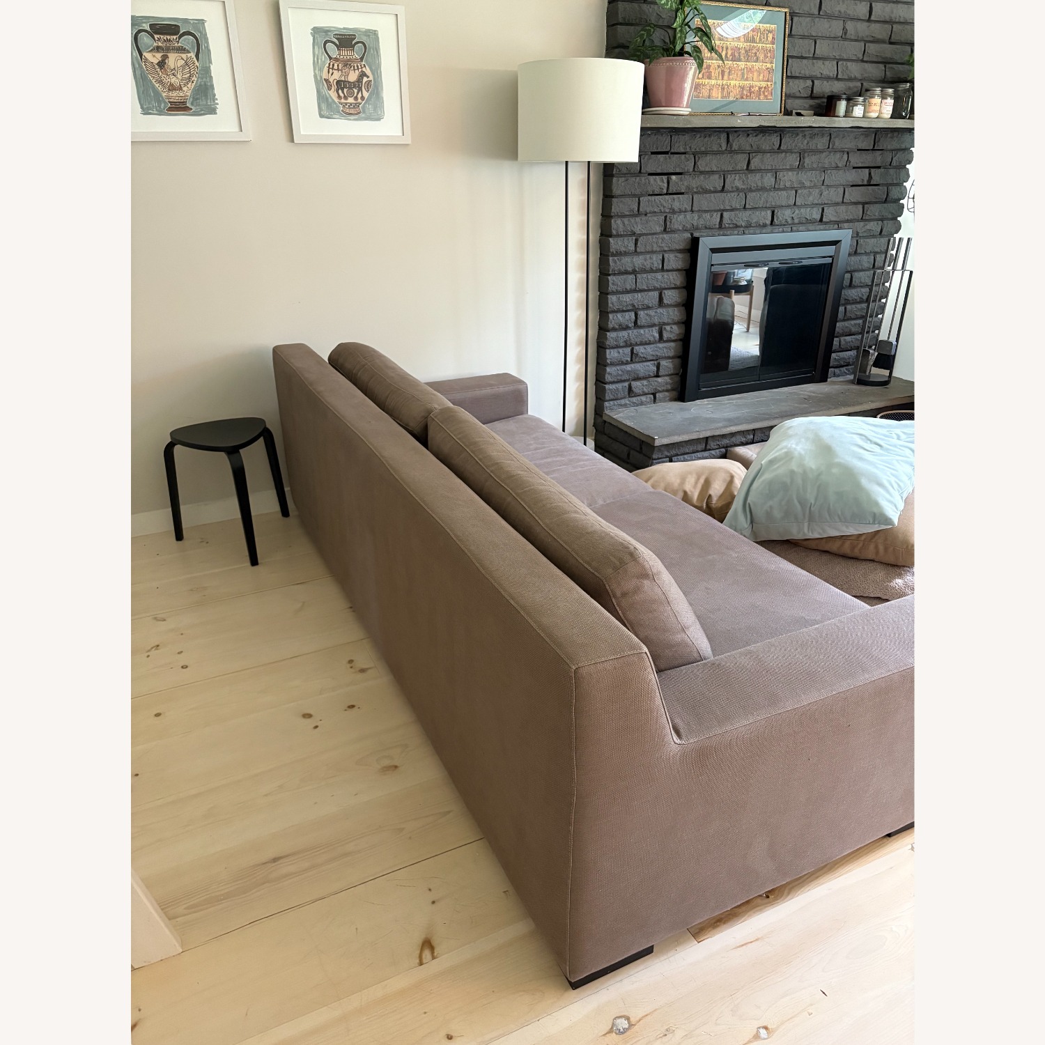 Restoration Hardware Modena Track Arm Sofa - image-3