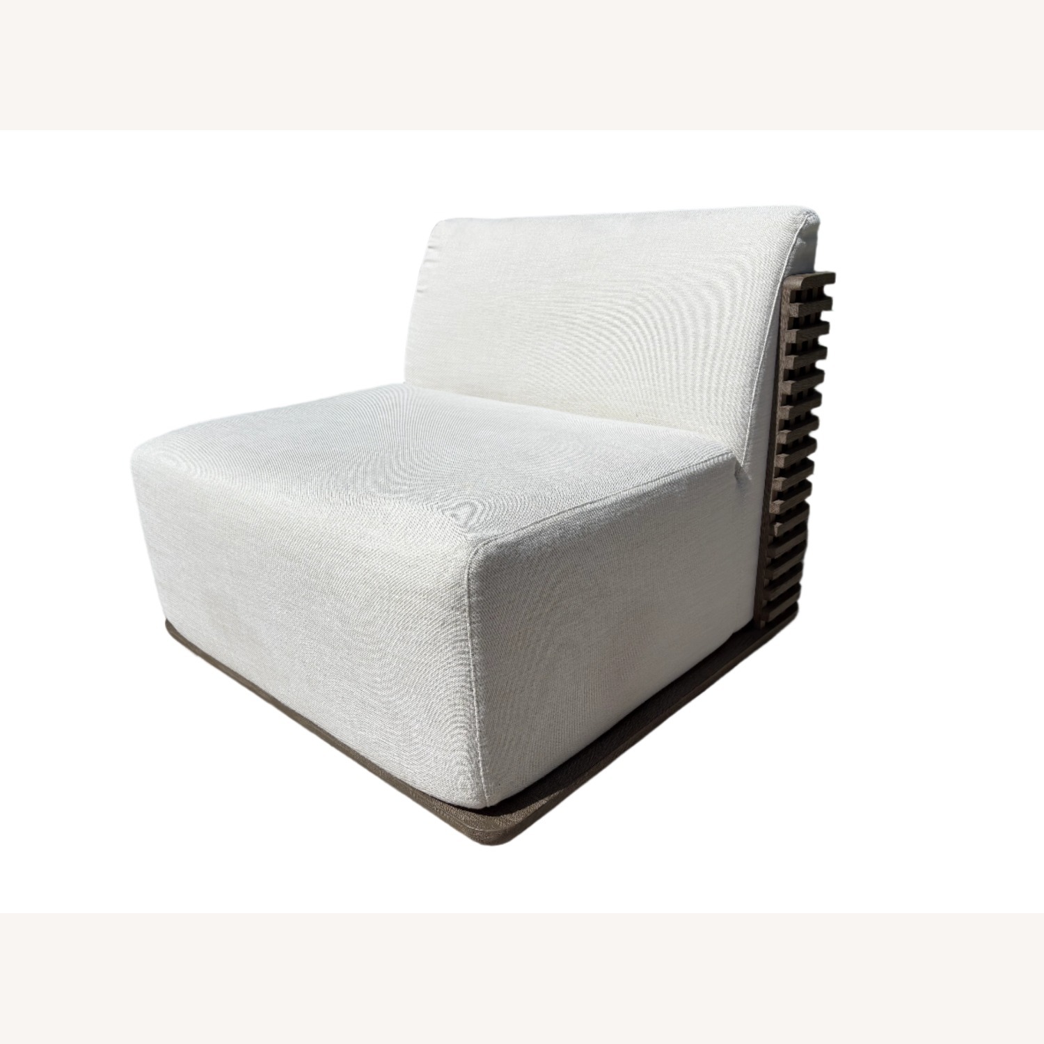 Restoration Hardware Trelica Teak Lounge Chair - image-13